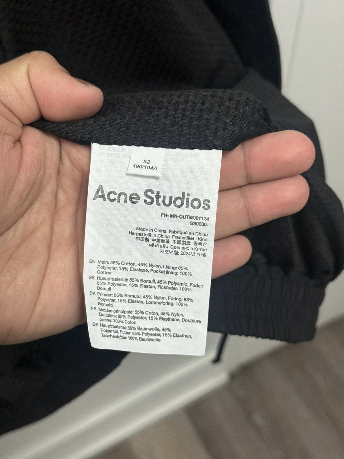 Acne Studios Acne Studios Stockholm 1996 Logo Jacket Size US L / EU 52-54 / 3 - 4 Thumbnail