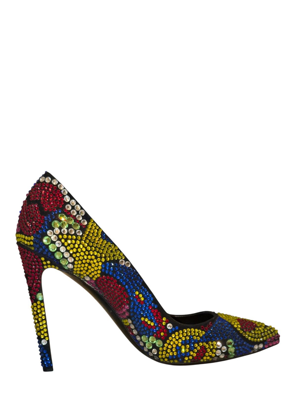Philipp Plein Limited Edition Philipp Plein Bejewelled Heels. Size US 7 / IT 37 - 3 Thumbnail