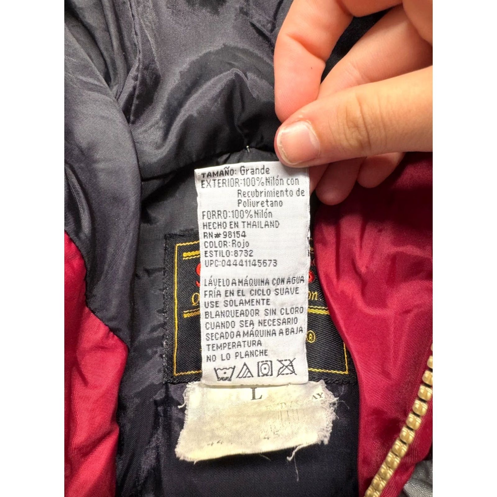 Vintage Stearns DryWear Waterproof Breathable Jacket L Unisex Adults Red Nylon With Hood 9434 Size US L / EU 52-54 / 3 - 7 Thumbnail