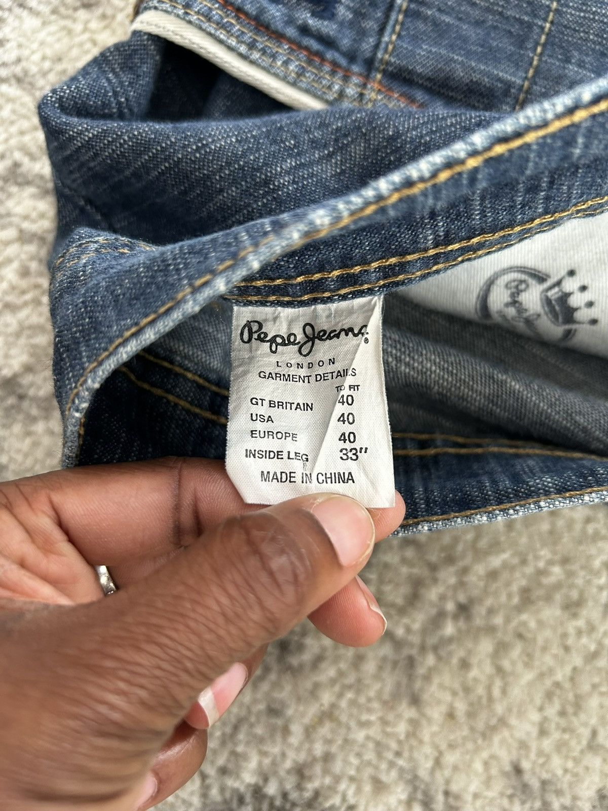 Pepe Jeans Vintage Pepe Jeans Size US 40 / EU 56 - 11 Thumbnail