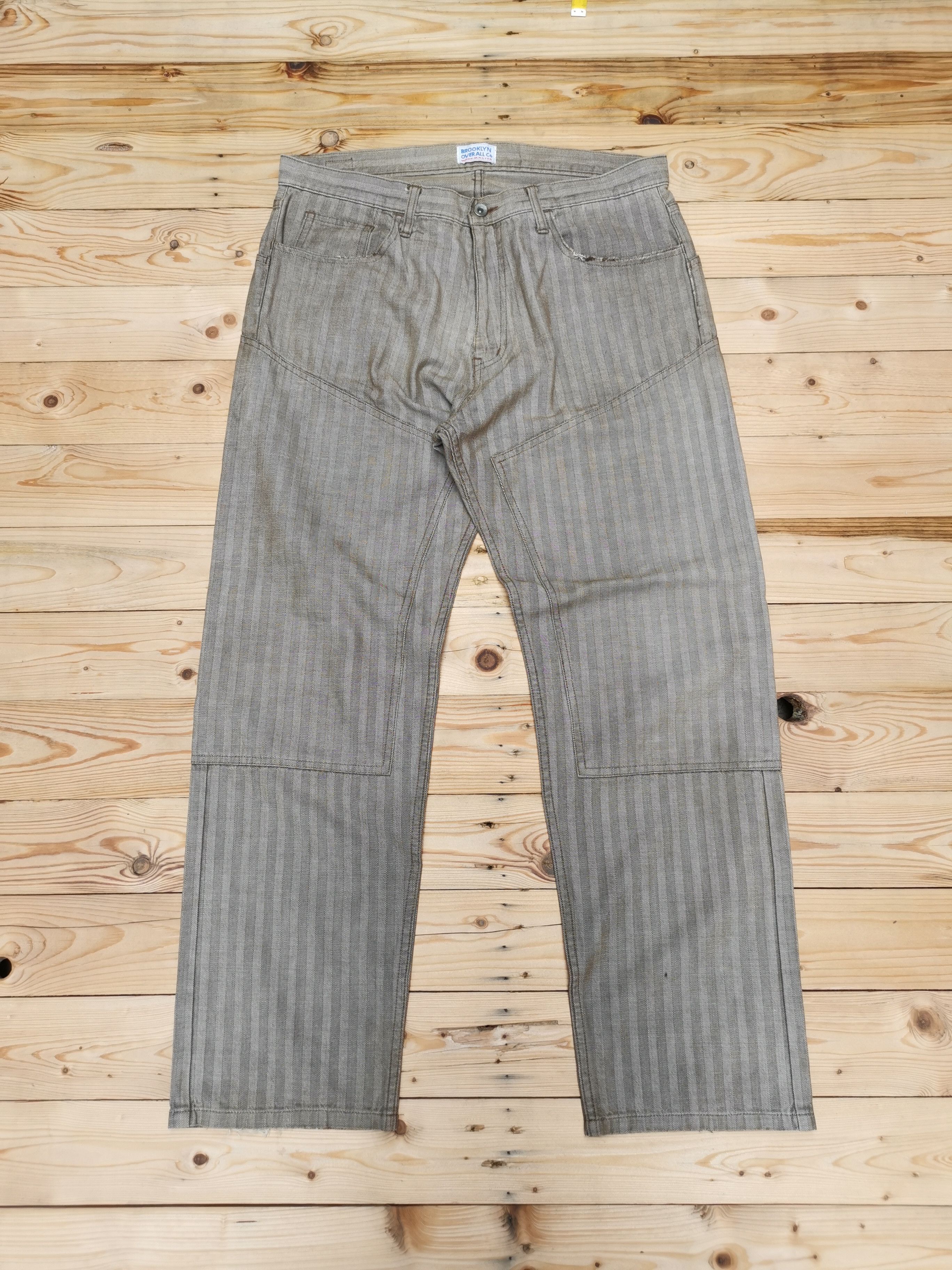 Brooklyn Denim Co. BROOKLYN OVERALL CO WORKMASTER DOUBLE KNEE Size US 36 / EU 52 - 1 Thumbnail