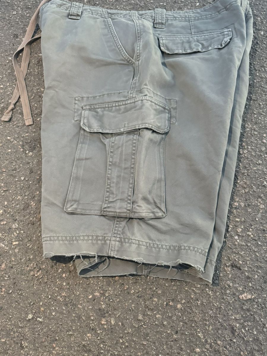 Japanese Brand × Vintage Vintage Y2K Maine Cargo Owens Style Baggy Shorts Size US 36 / EU 52 - 7 Thumbnail