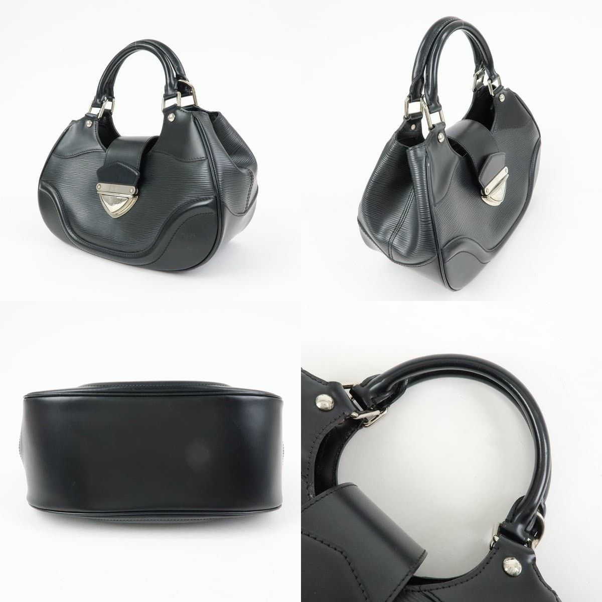 Louis Vuitton Louis Vuitton Epi Sac Montaigne Shoulder Bag Black Size ONE SIZE - 3 Thumbnail