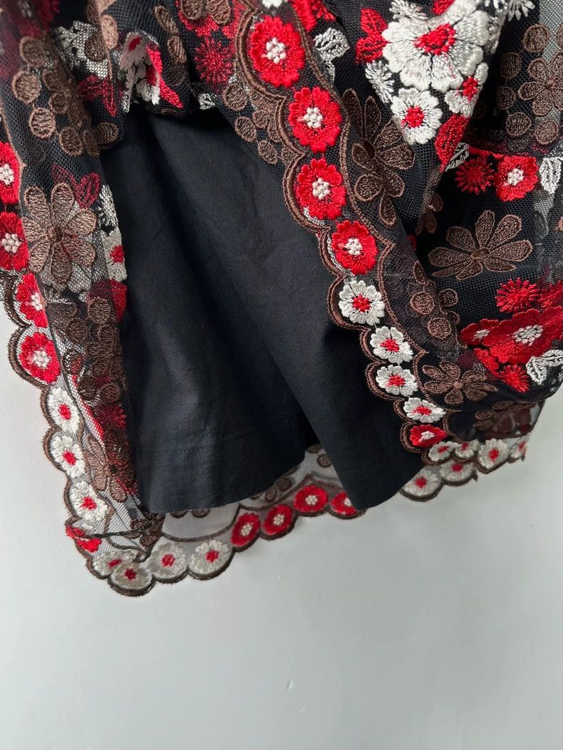 Comme des Garcons Comme Des Garcons Floral embroidered halter dress Size L / US 10 / IT 46 - 5 Thumbnail