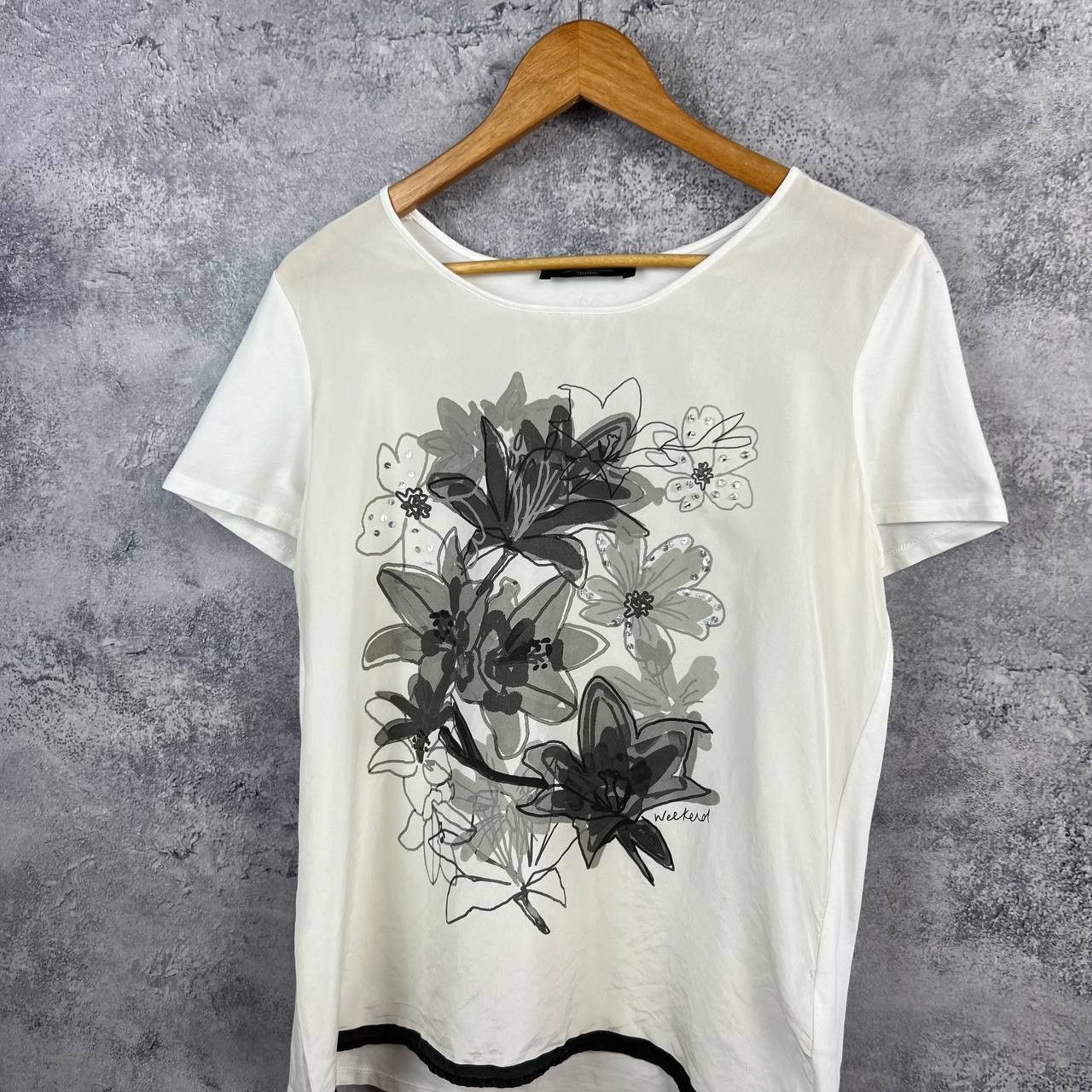 Vintage Weekend Max Mara Vintage Tee Size L / US 10 / IT 46 - 2 Thumbnail
