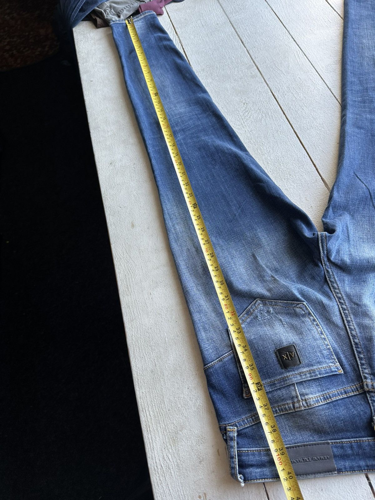 Armani 🚨Gothic Armani Regular Slim relax Flared Jeans Womens Size 27" / US 4 / IT 40 - 11 Thumbnail