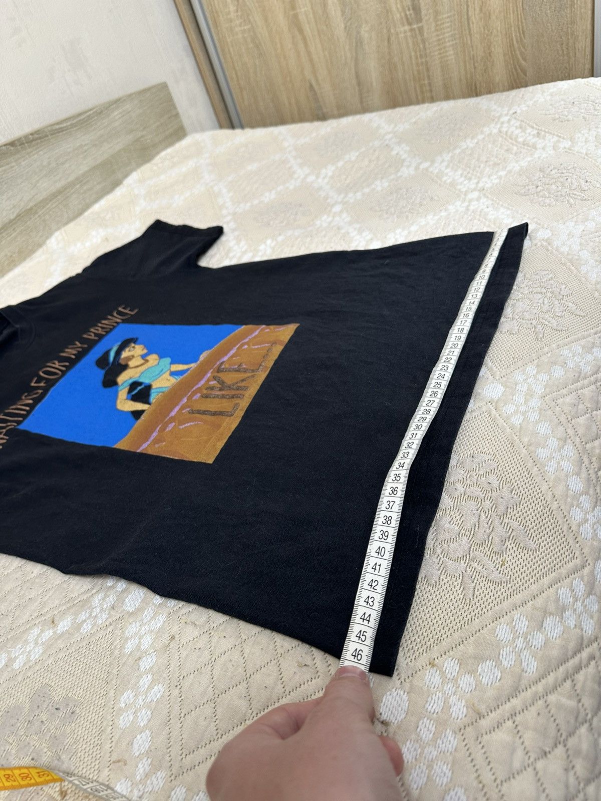 Disney 🔥 2000s Aladdin Princess Jasmine Cartoon Movie T Shirt Rare Size US XS / EU 42 / 0 - 8 Thumbnail