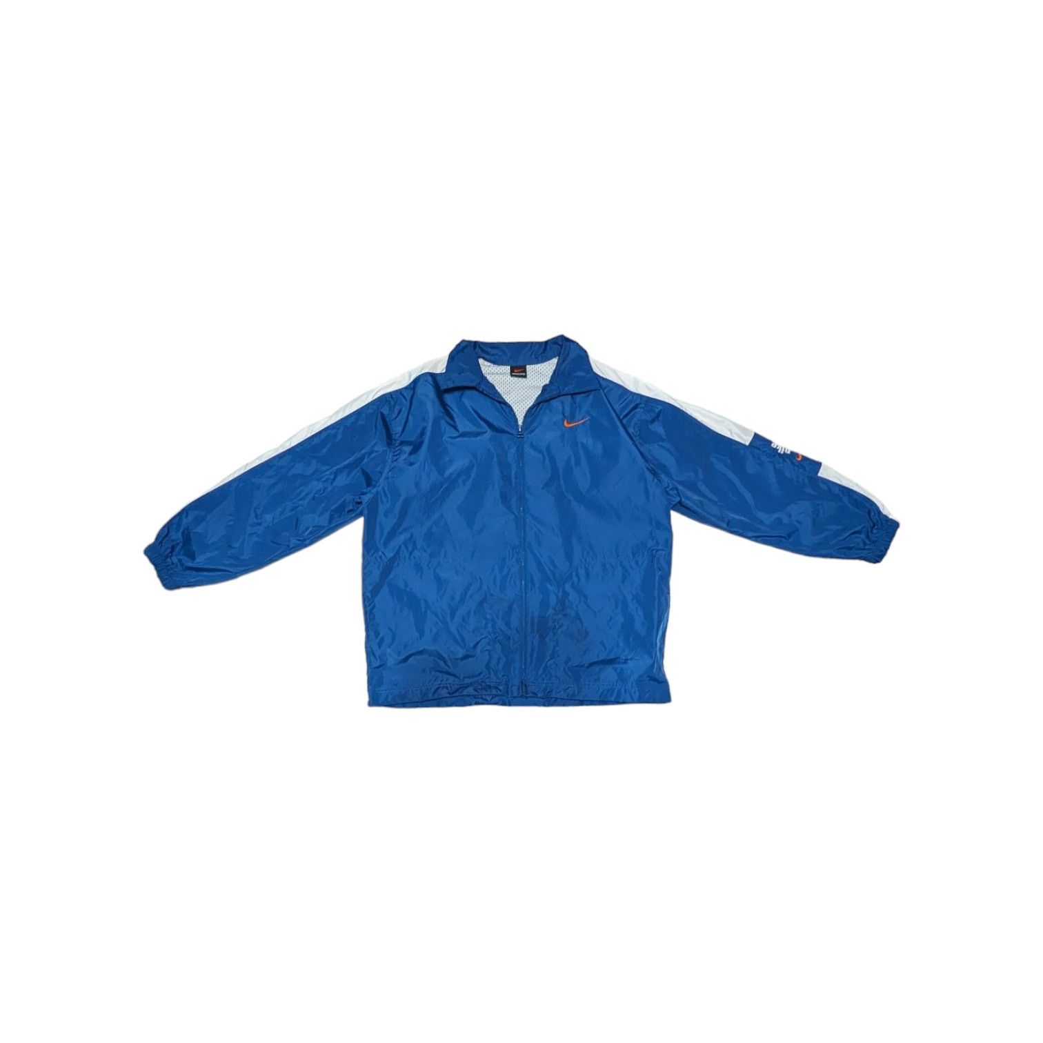 Nike × Vintage Vintage Nike Track Jacket Windbreaker Rain Waterproof Blue Size US XL / EU 56 / 4 - 1 Thumbnail