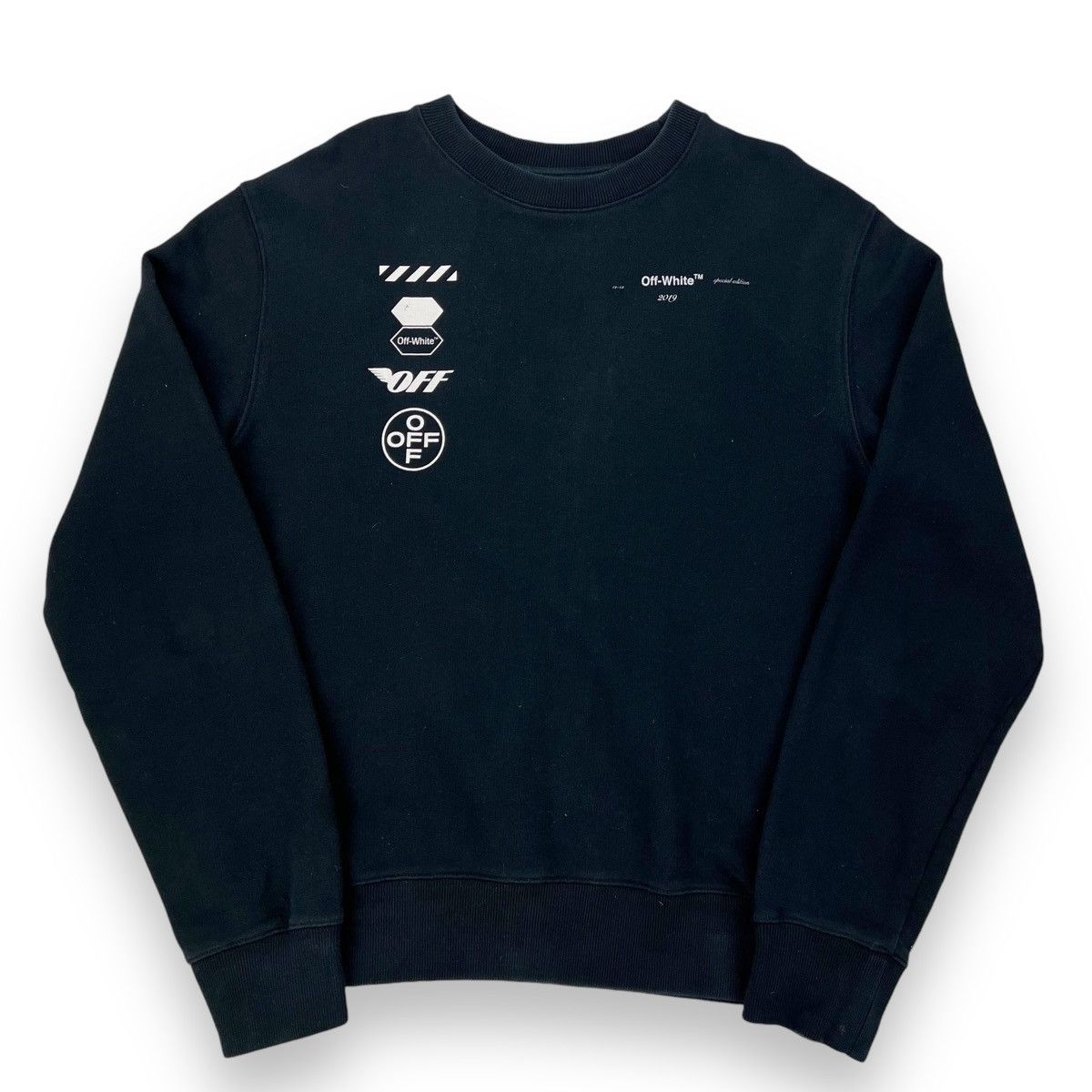 Off-White Off-White Racing Arrows Sweatshirt Size US S / EU 44-46 / 1 - 2 Thumbnail