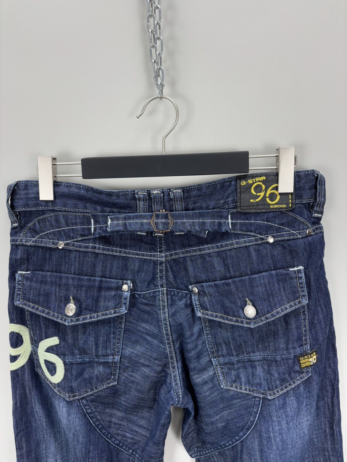 G-Star Mens jeans G Star Raw Size 33x34 Color Blue Size US 33 - 9 Thumbnail