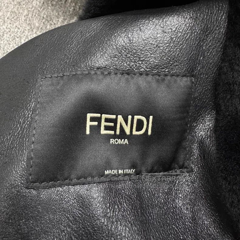 Fendi Fendi Little Demon Fur and Leather Two-Way Wearable Jacket Size US S / EU 44-46 / 1 - 6 Thumbnail