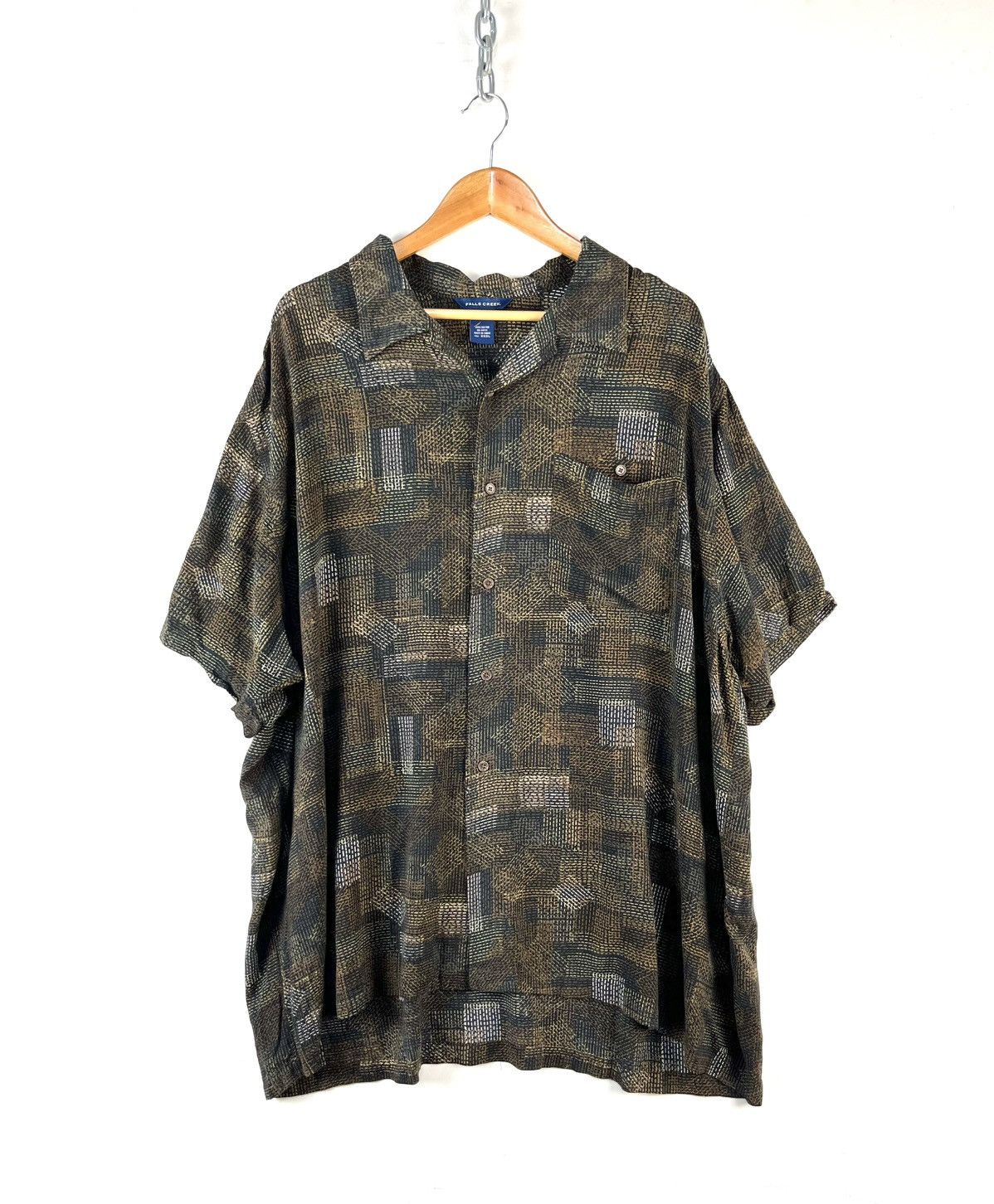 Vintage Vintage style hawaian shirt falls creek 3XL abstract over Size US XXL / EU 58 / 5 - 1 Thumbnail