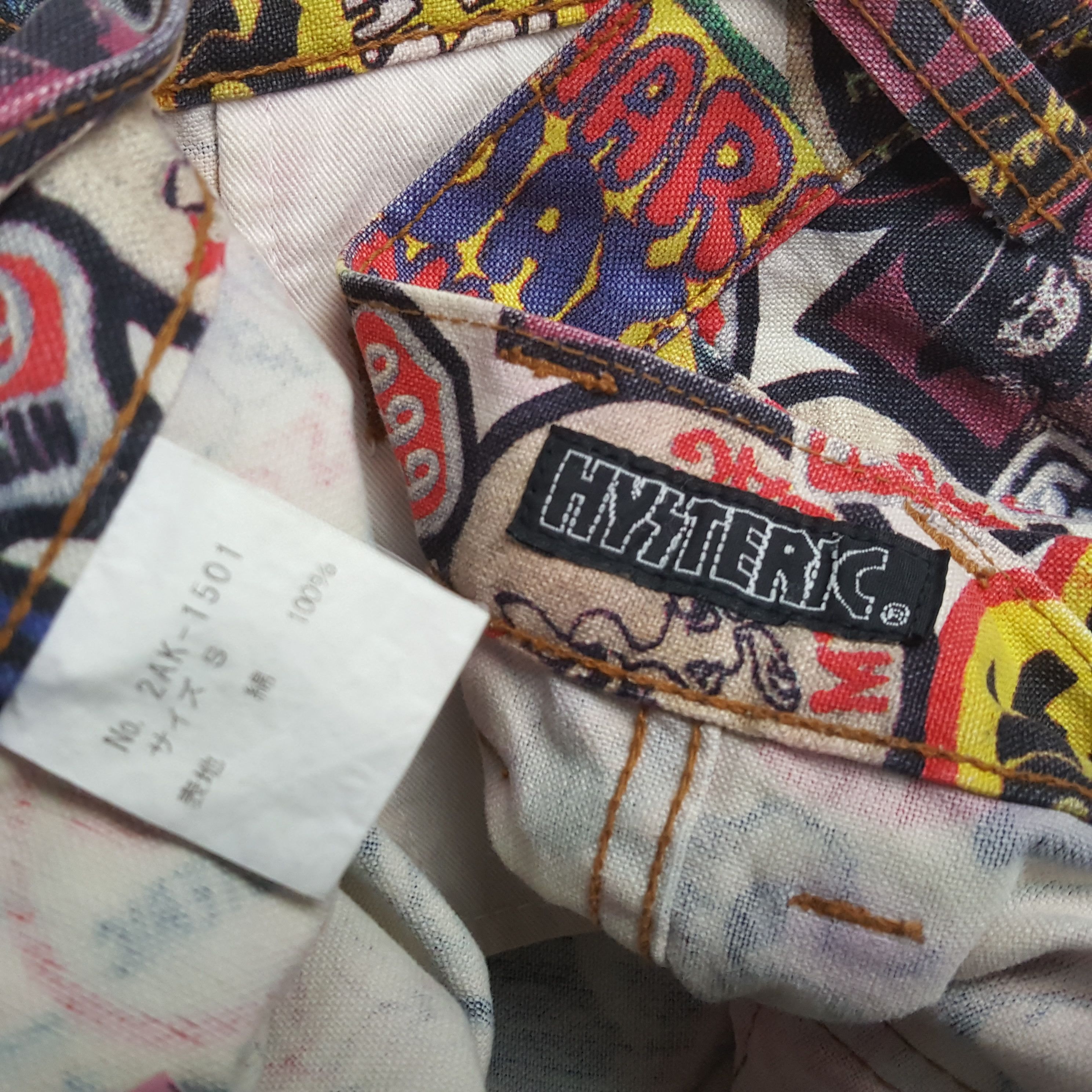Hysteric Glamour × Japanese Brand × Vintage HYSTERIC GLAMOUR Japanese Brand Rare Design Skirt Size 26" / US 2 / IT 38 - 10 Thumbnail