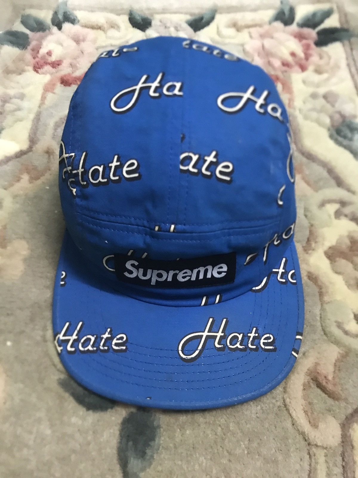 Supreme Supreme hate 5 Panel Rare Size ONE SIZE - 1 Thumbnail