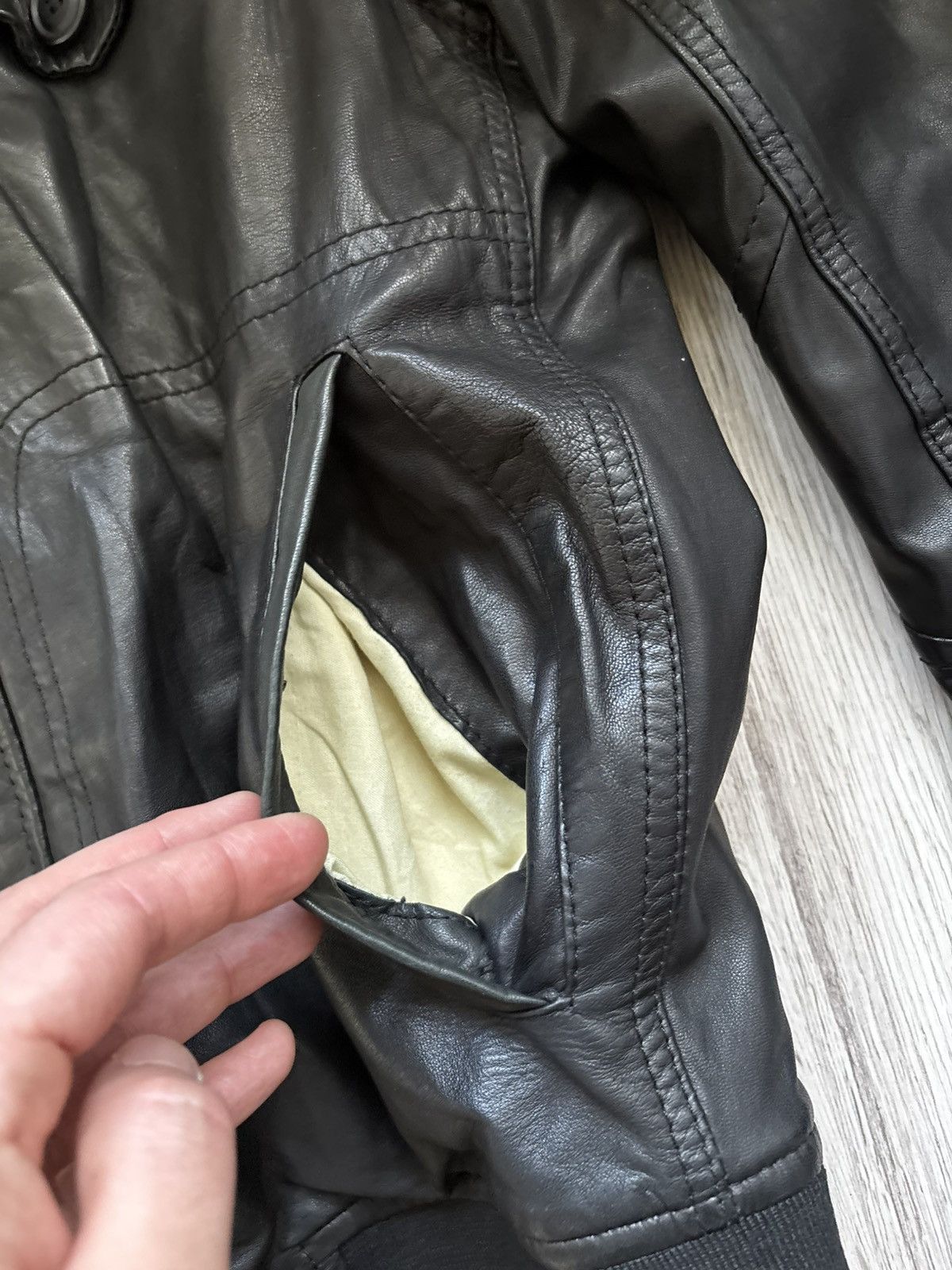 Diesel Diesel Single Rider Leather jacket Size US S / EU 44-46 / 1 - 5 Thumbnail