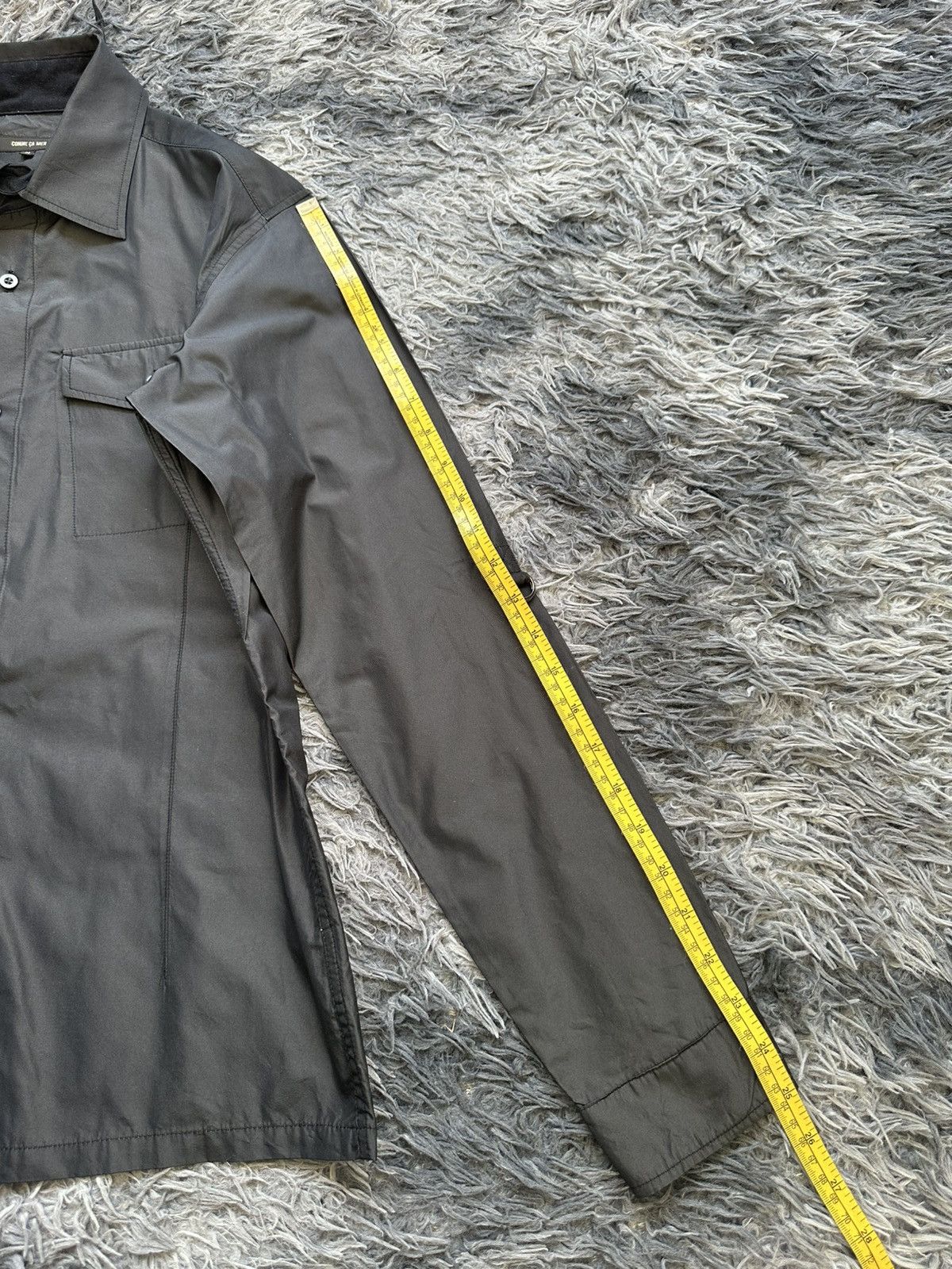 Comme des Garcons 08/09 AW Comme Ca Men glossy nylon shirt Size US M / EU 48-50 / 2 - 13 Thumbnail