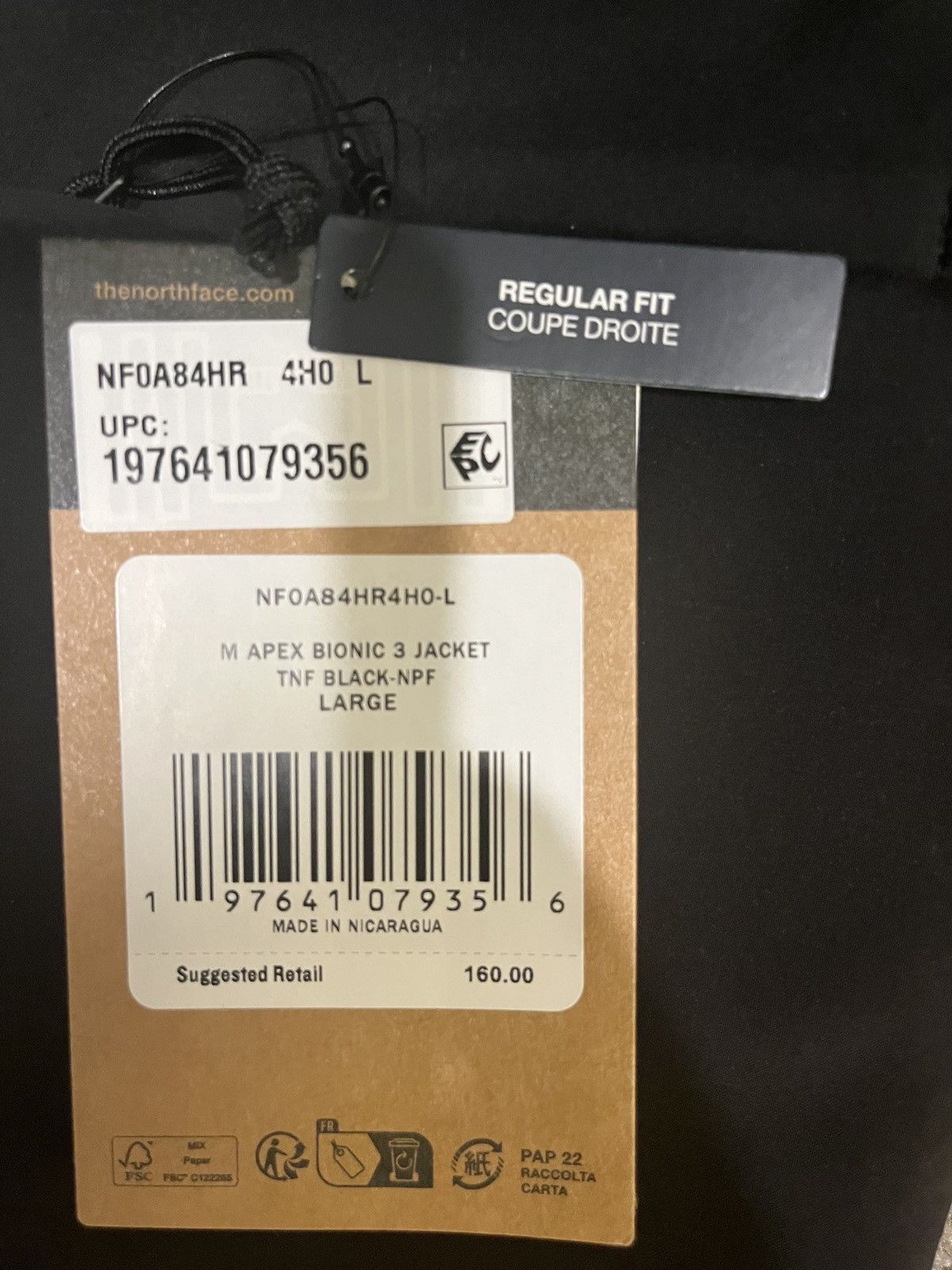 The North Face North Face Apex Bionic Jacket Size US L / EU 52-54 / 3 - 2 Thumbnail