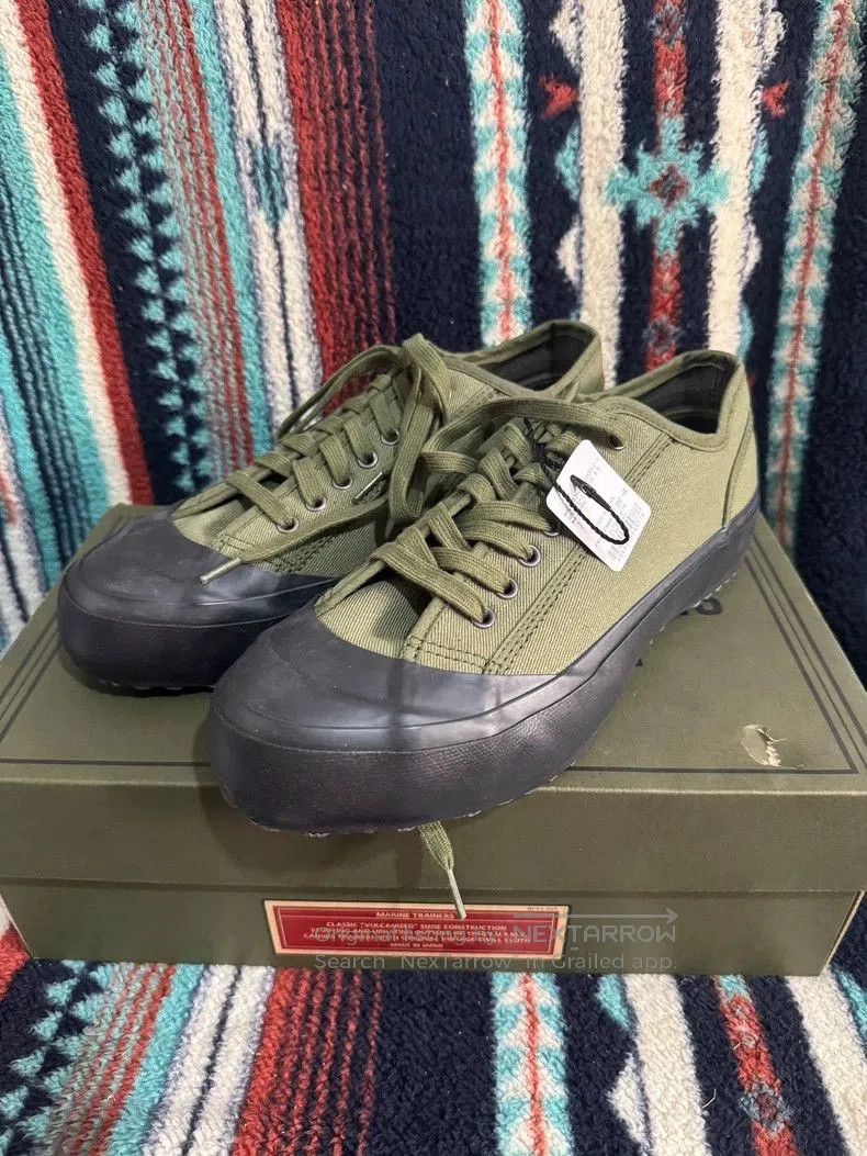 The Real McCoy's Nigel Cabourn Early Nissan Military Shoes . Size US 6.5 / EU 39-40 - 1 Thumbnail