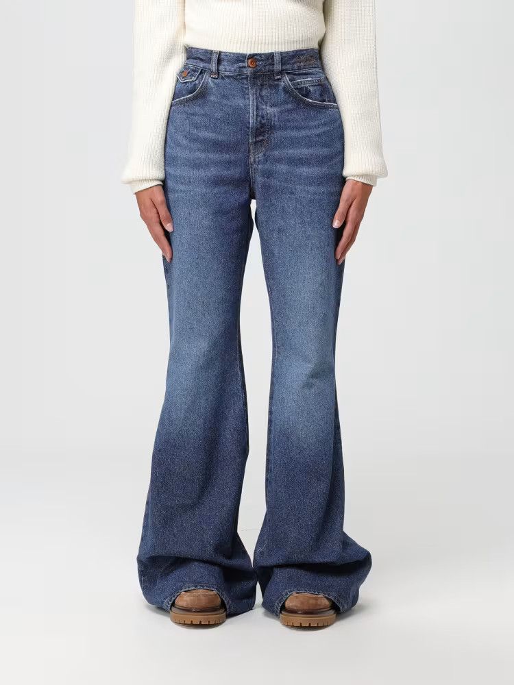 Chloe o1y0825 Denim Pant in Blue Size 28" / US 6 / IT 42 - 1 Thumbnail