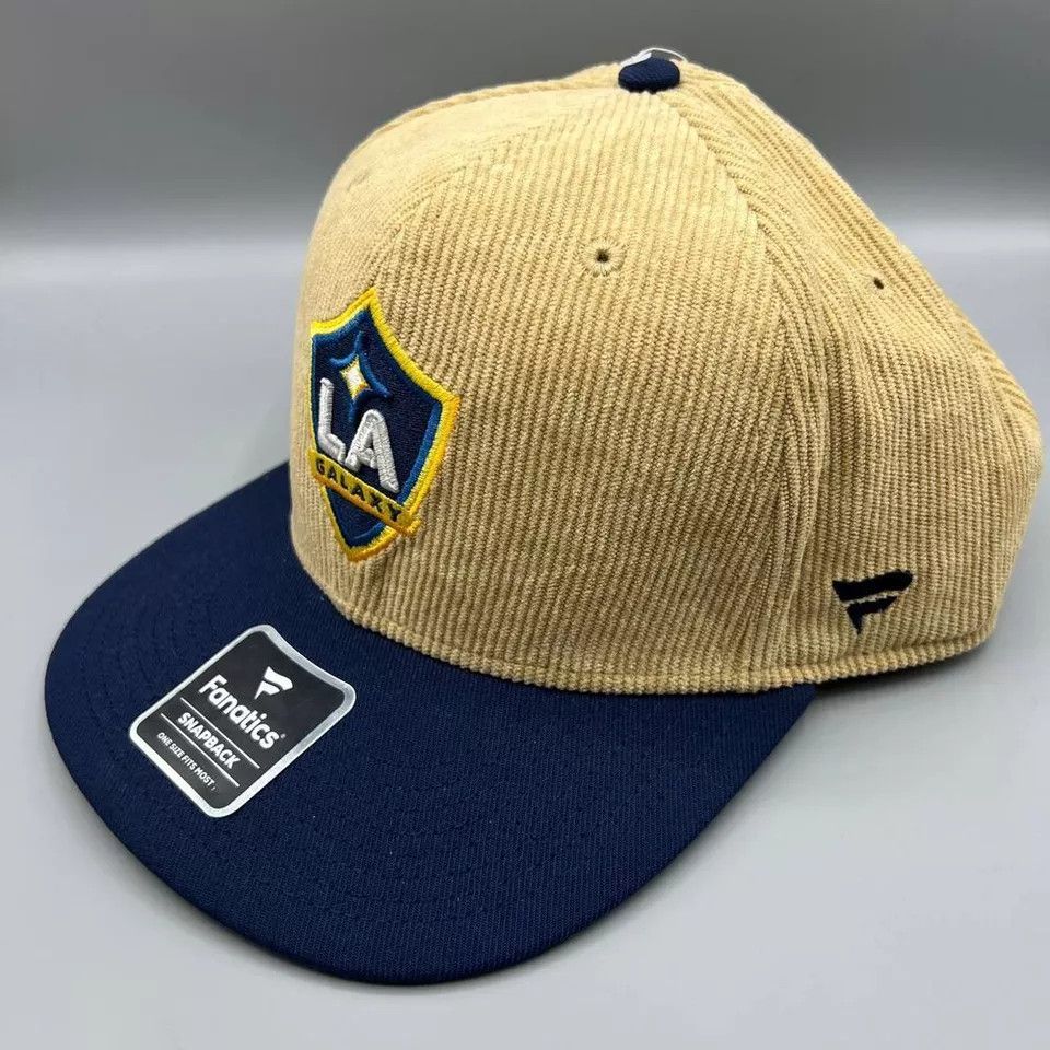 Other Los Angeles LA Galaxy Hat Men Corduroy Fanatics MLS SnapBack Size ONE SIZE - 2 Thumbnail