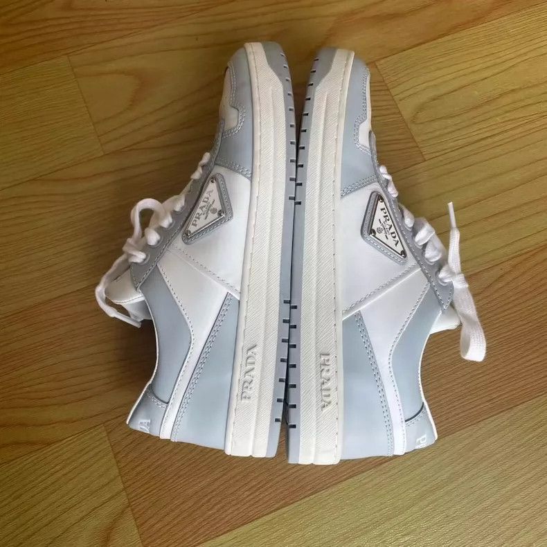 Prada Prada Downtown Ice Blue Sneakers Size 37-2506 Size US 6 / IT 36 - 3 Thumbnail