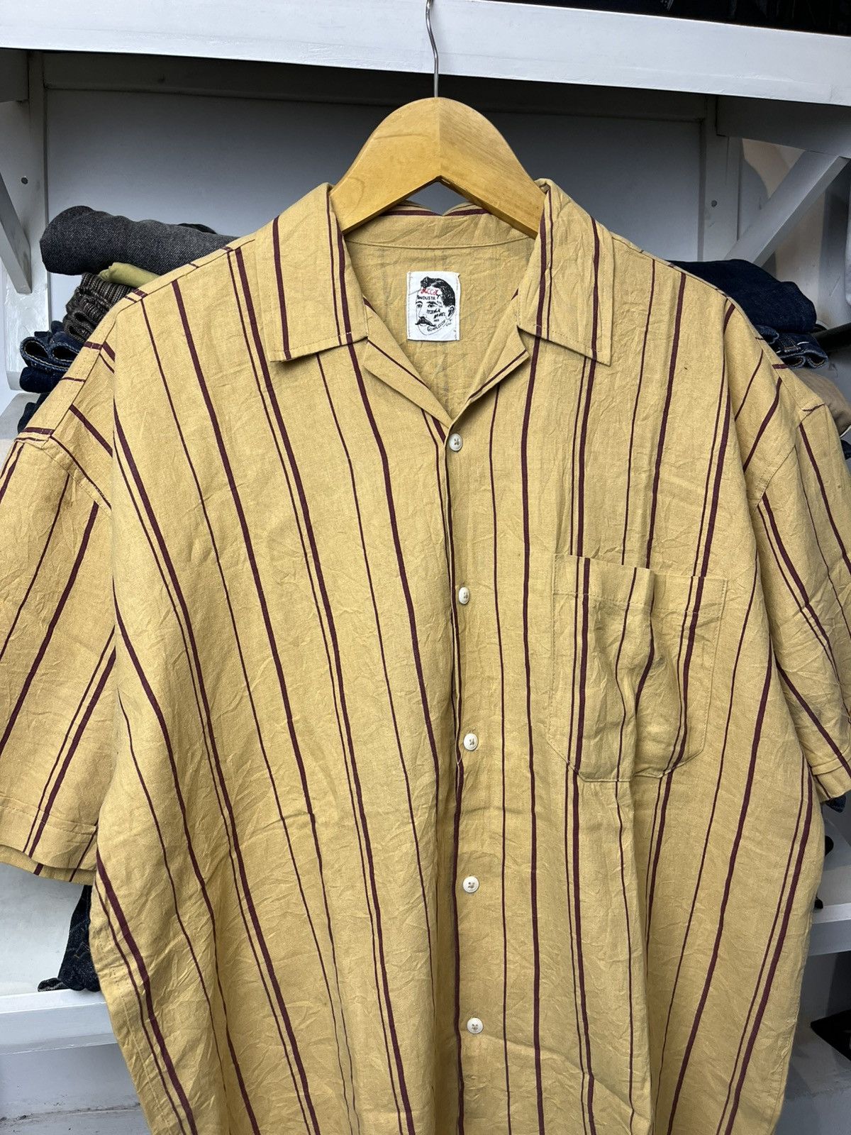 The Real McCoy's The Real McCoy’s Open Collar Shirt Size US XL / EU 56 / 4 - 2 Thumbnail
