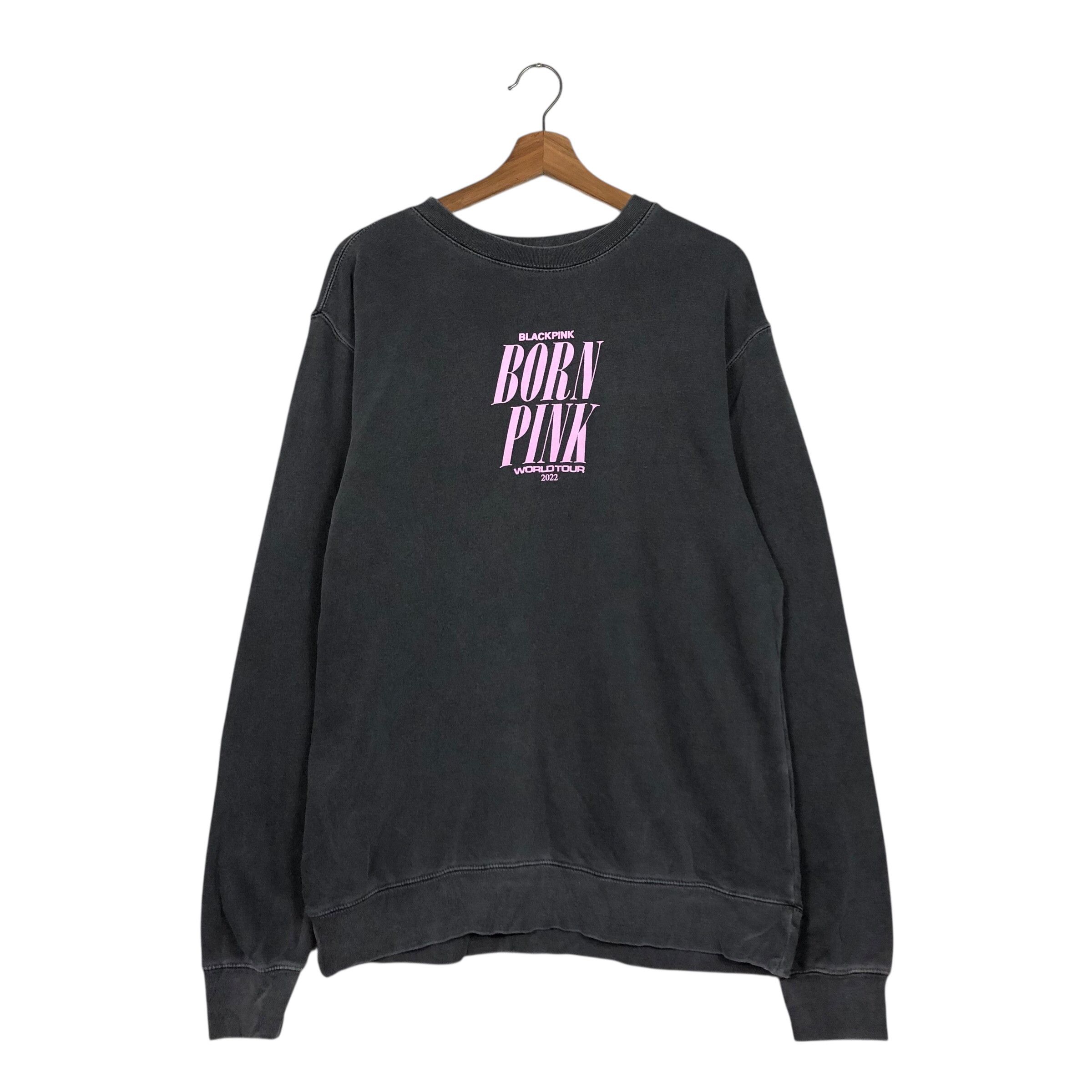 Japanese Brand 📌Sweatshirt Blackpink Tour Big Logo Size US M / EU 48-50 / 2 - 2 Thumbnail