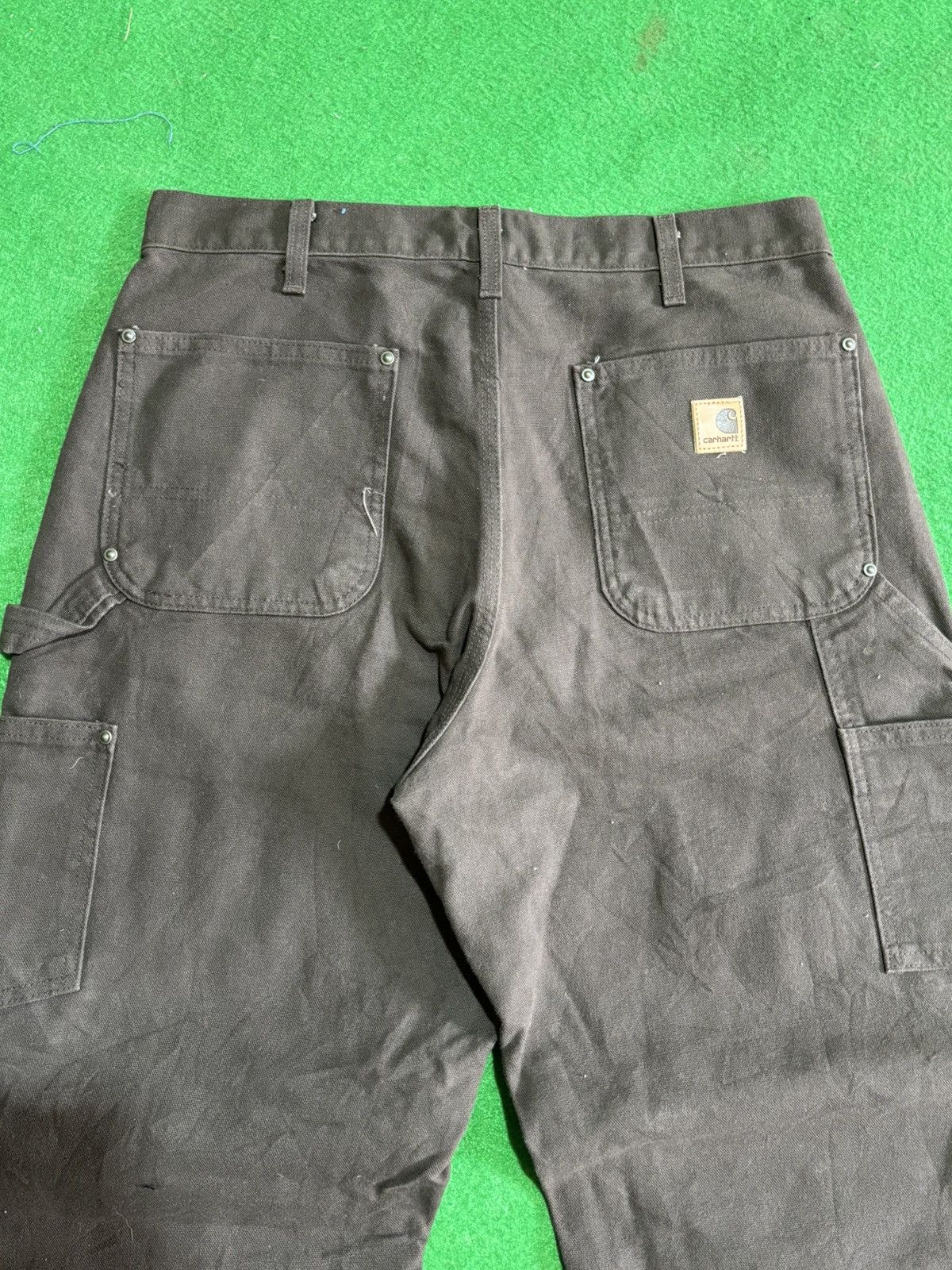 Other DARK BROWN CARHARTT DOUBLLE KNEE - MODEL[ B136- DKB ] Size US 34 / EU 50 - 5 Thumbnail