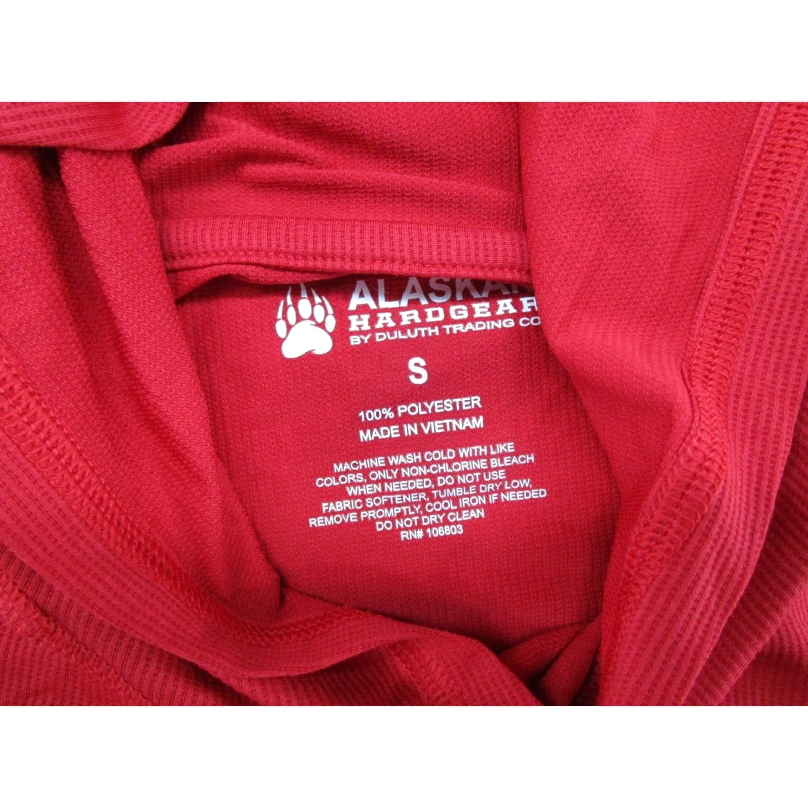 Vintage Duluth Red Lightweight Hoodie Men Small Pullover Sports Shirt Size US S / EU 44-46 / 1 - 3 Thumbnail