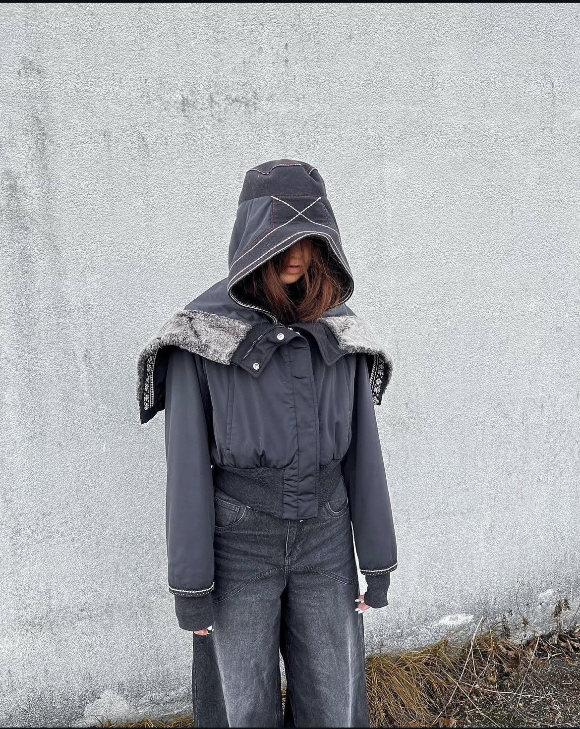 Marithe + Francois Girbaud Marithé + François Girbaud Double Split Fur Hood Jacket Size M / US 6-8 / IT 42-44 - 14 Thumbnail
