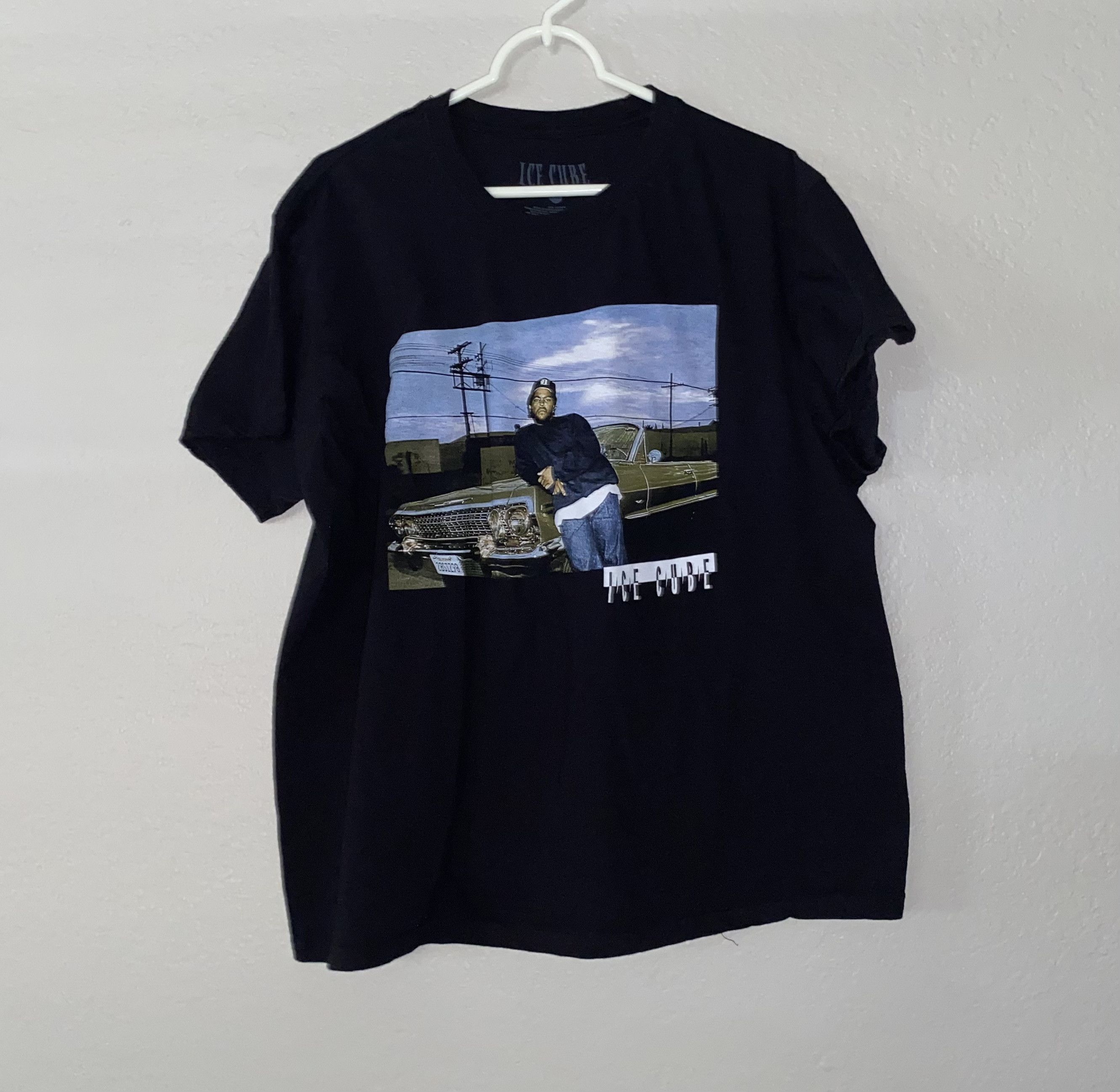 Band Tees Ice Cube Blackout Merch Classic Photo tee t Shirt Impala Car Size US XXL / EU 58 / 5 - 1 Thumbnail