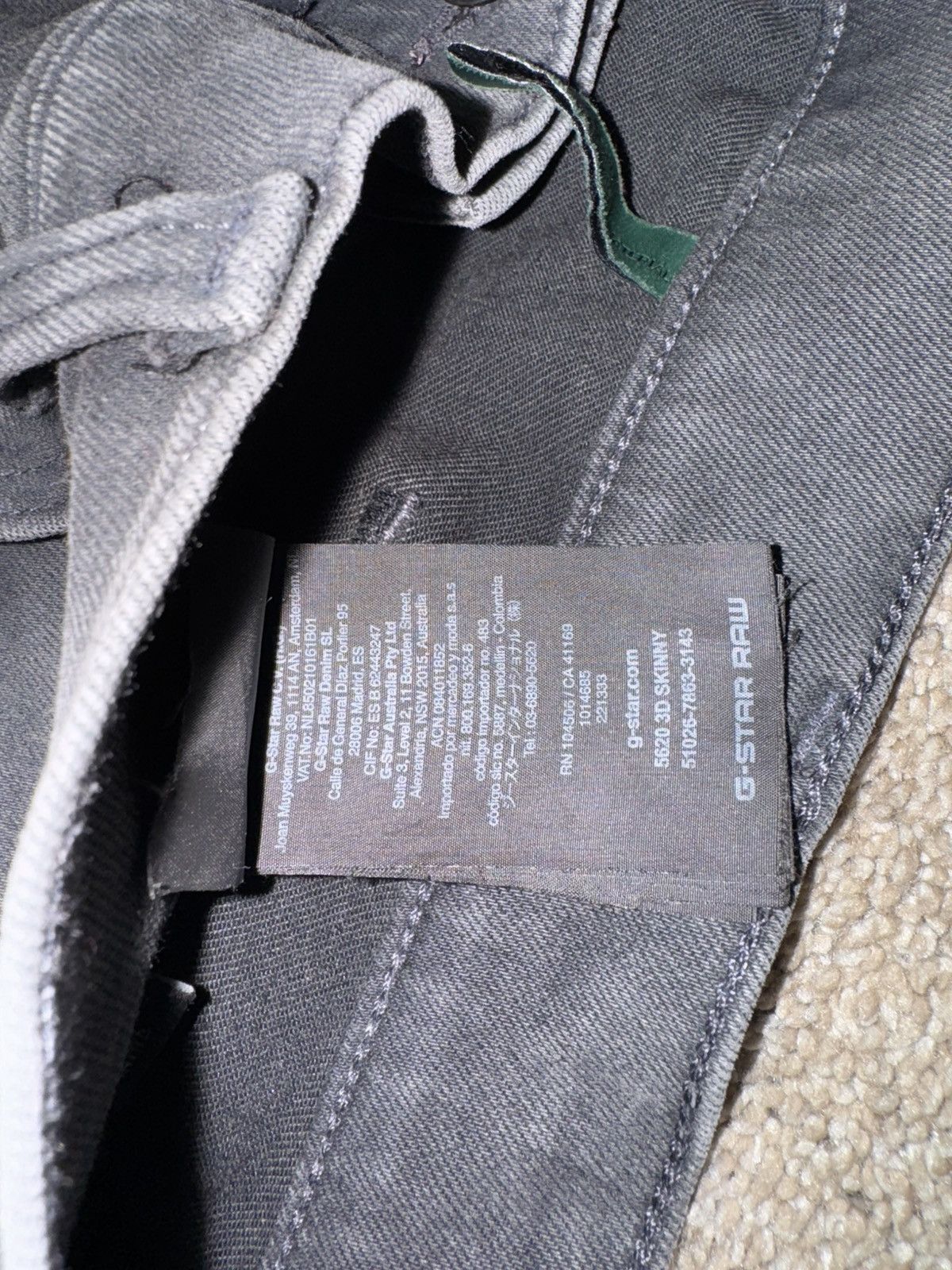 G-Star G-Star RAW 5620 Jeans Size US 36 / EU 52 - 3 Thumbnail