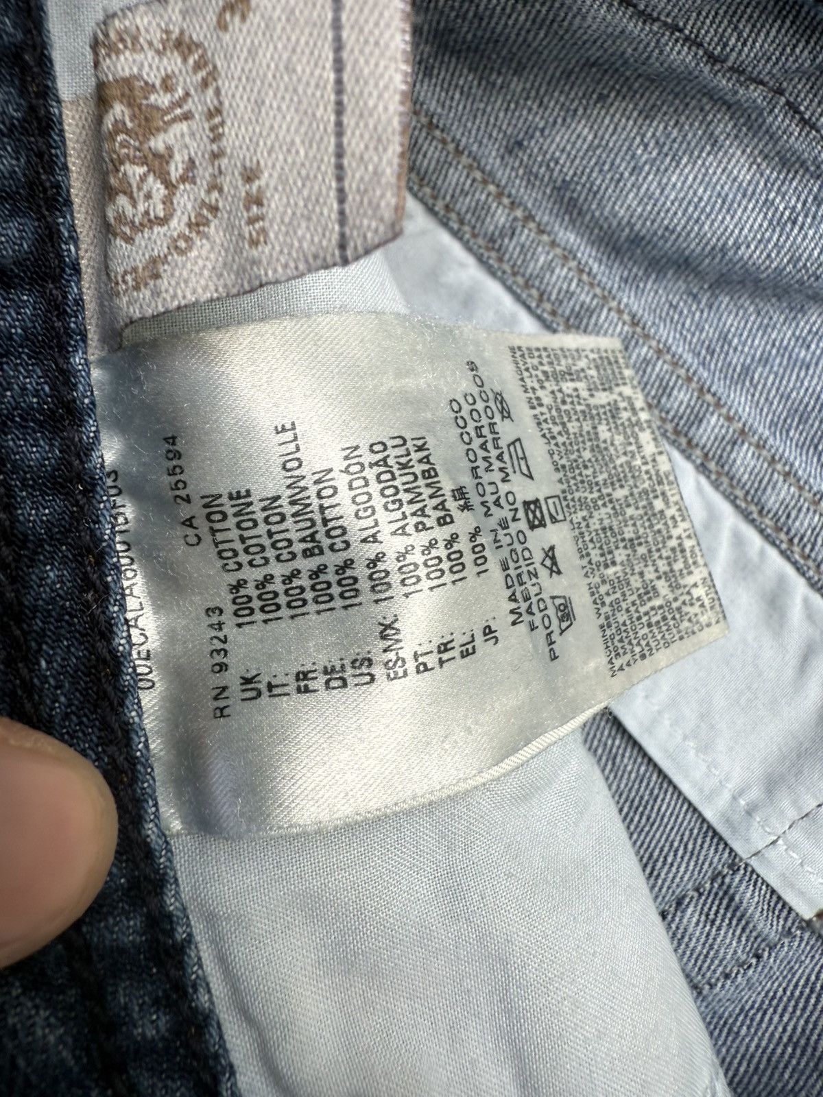 Diesel Y2K Diesel Safado Slim Straight Jeans Denim Blue36x30 Size US 36 / EU 52 - 6 Thumbnail