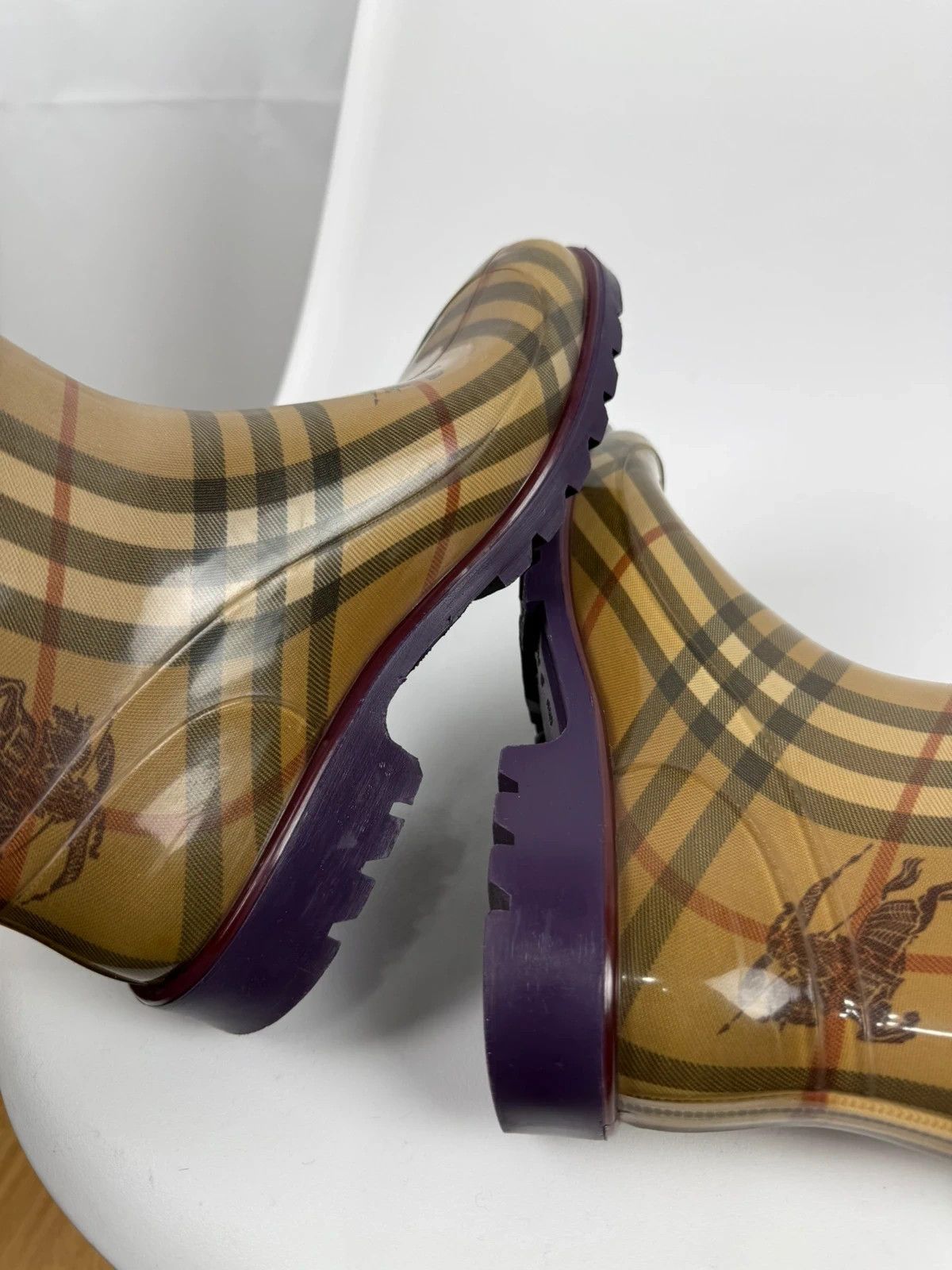 Burberry Burberry Rubber Boots Checkered size 37 Size US 7 / IT 37 - 10 Thumbnail