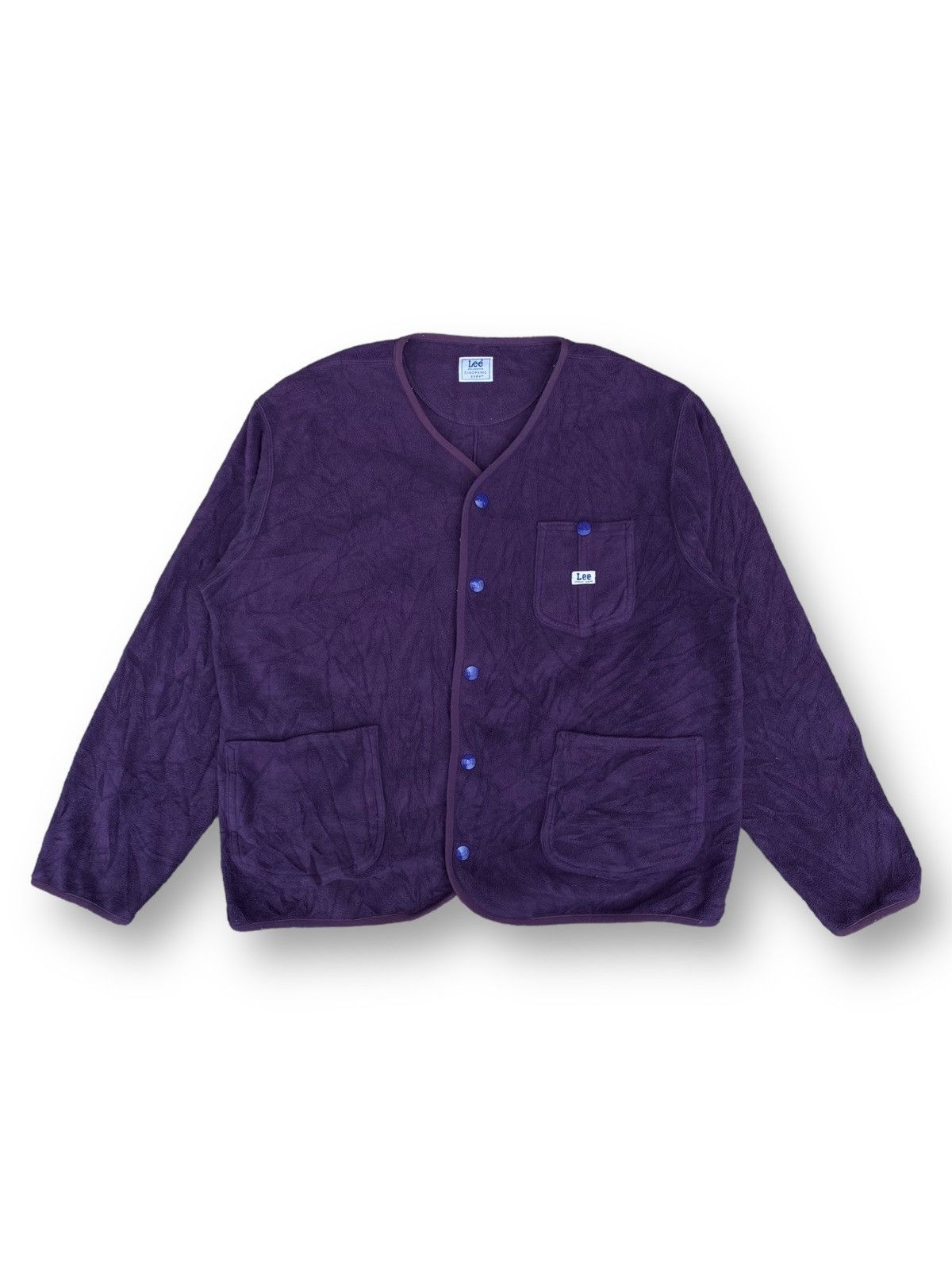 Lee × Vintage Vintage Lee Union Made Fleece Jacket. #D2 Size US M / EU 48-50 / 2 - 1 Thumbnail