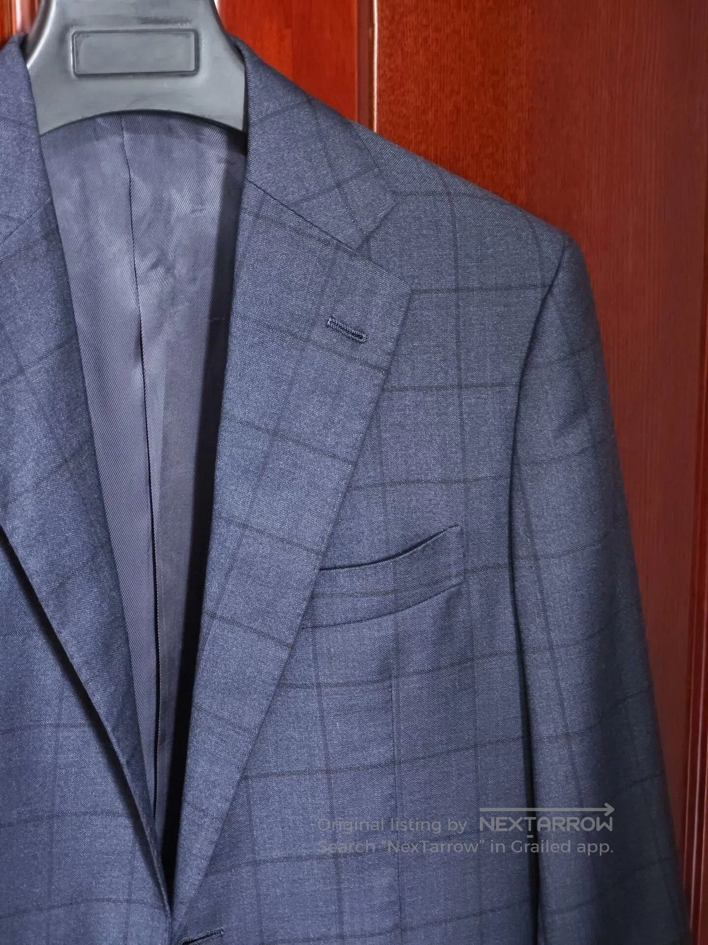 Loro Piana Custom Navy Wool Suit from Loro Piana. Size US S / EU 44-46 / 1 - 2 Thumbnail