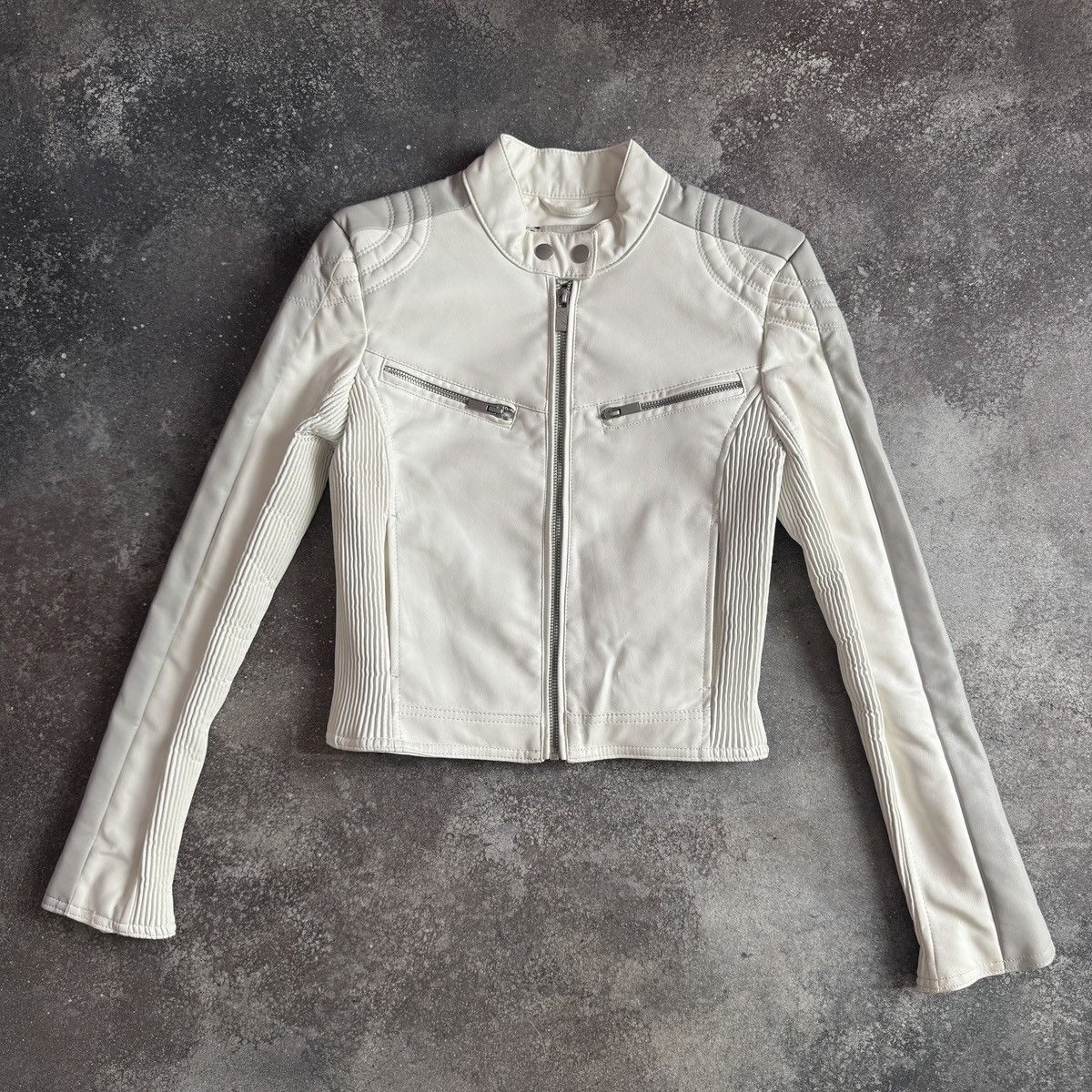 20471120 Archive! AW 2000- 20471120 x Hyoma- Leather Biker Jacket