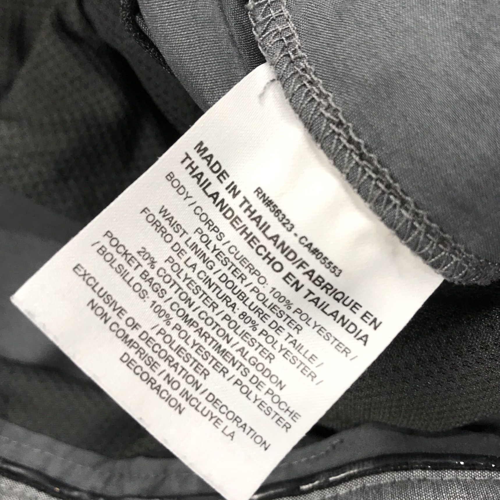 Nike Nike Pants Mens 35x32 Gray Chino Sports Regular Stretch Waist 35 Inseam 32 Logo Zipper Button Nike Size US 35 - 6 Thumbnail