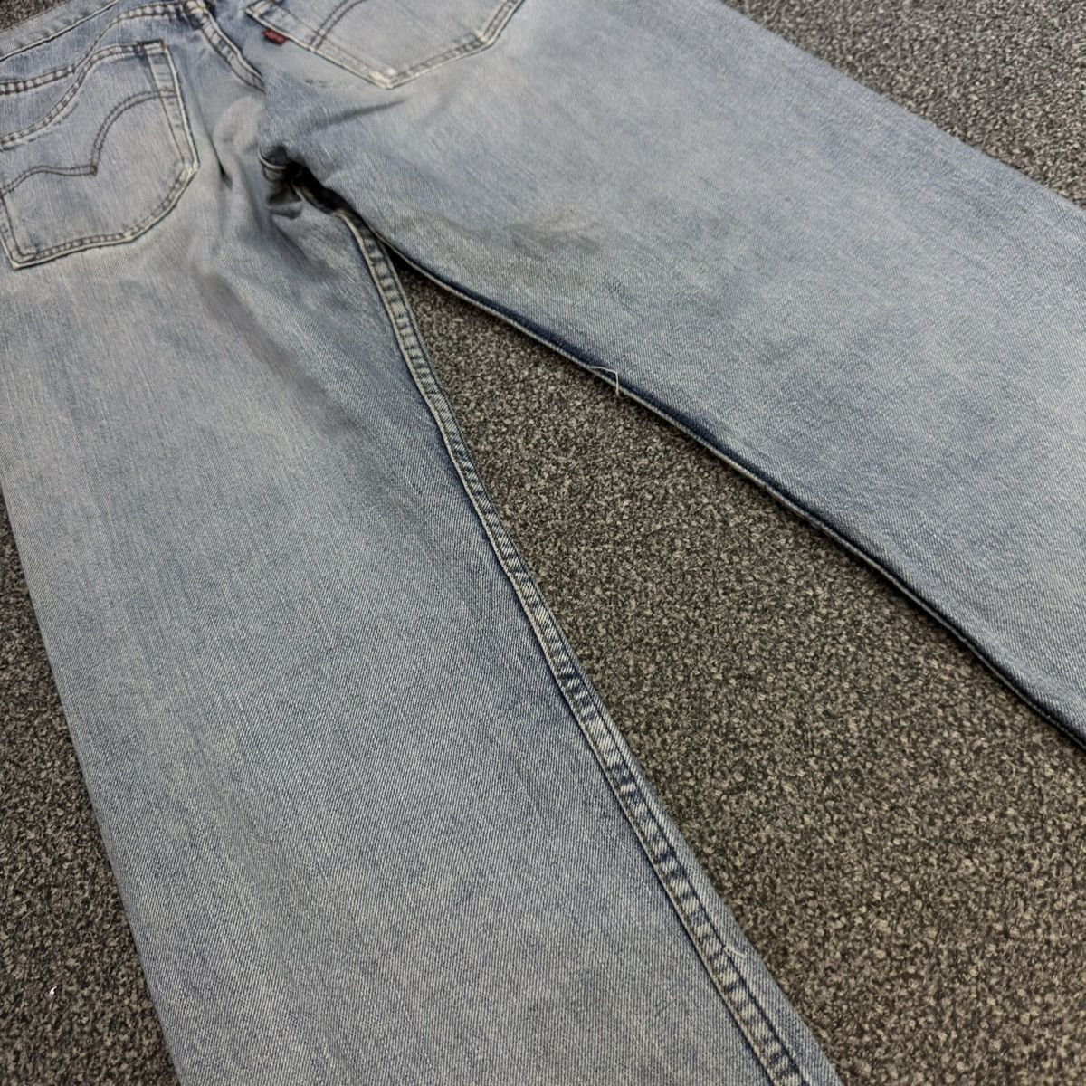 Levi's Vintage Clothing Vintage 90s Levis 509-0217 Faded Aging Denim Light Washed Size US 29 - 12 Thumbnail