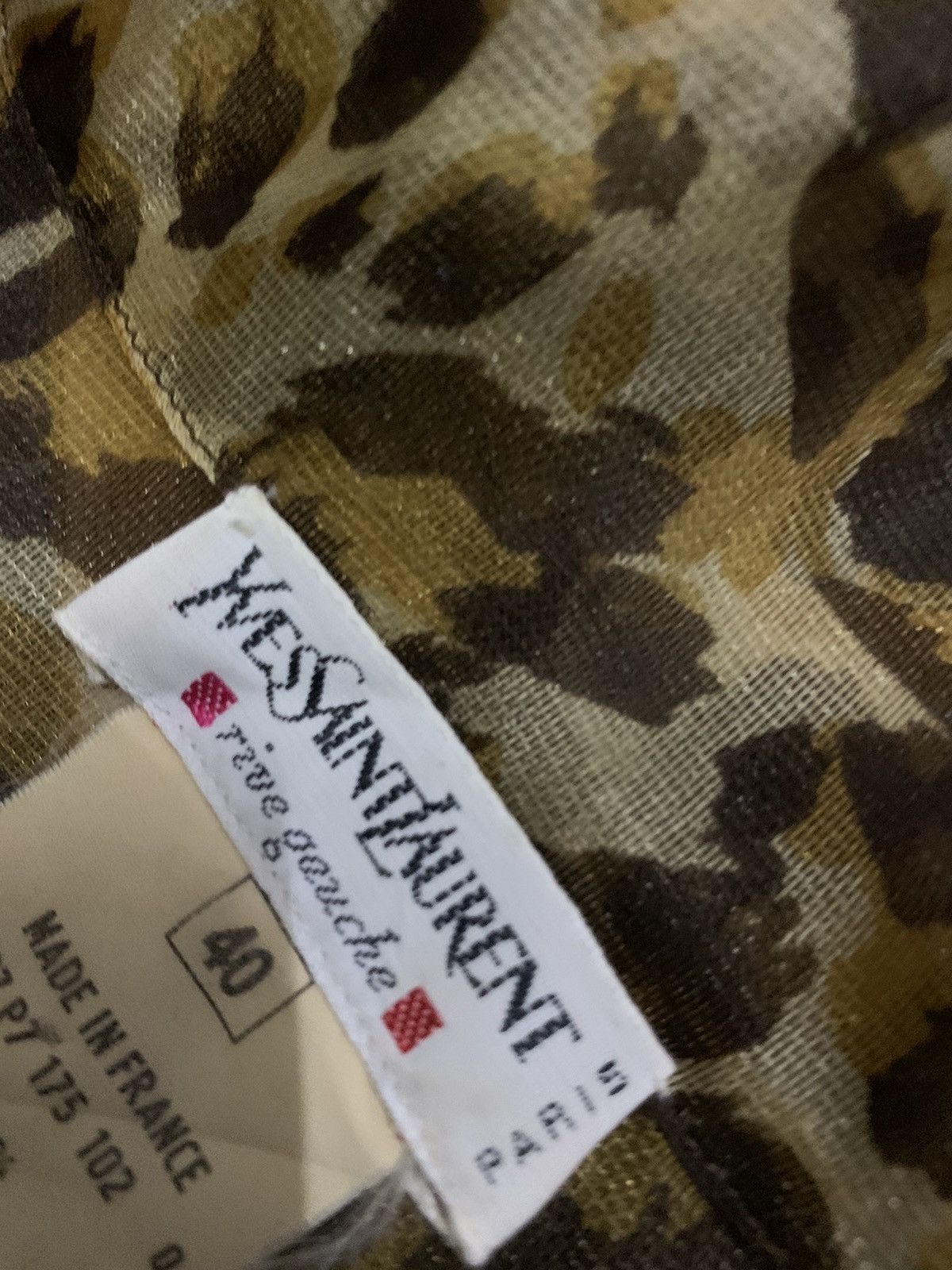 Yves Saint Laurent 💥Yves Saint Laurent Leopard Cardigan Light Jacket Size L / US 10 / IT 46 - 9 Thumbnail