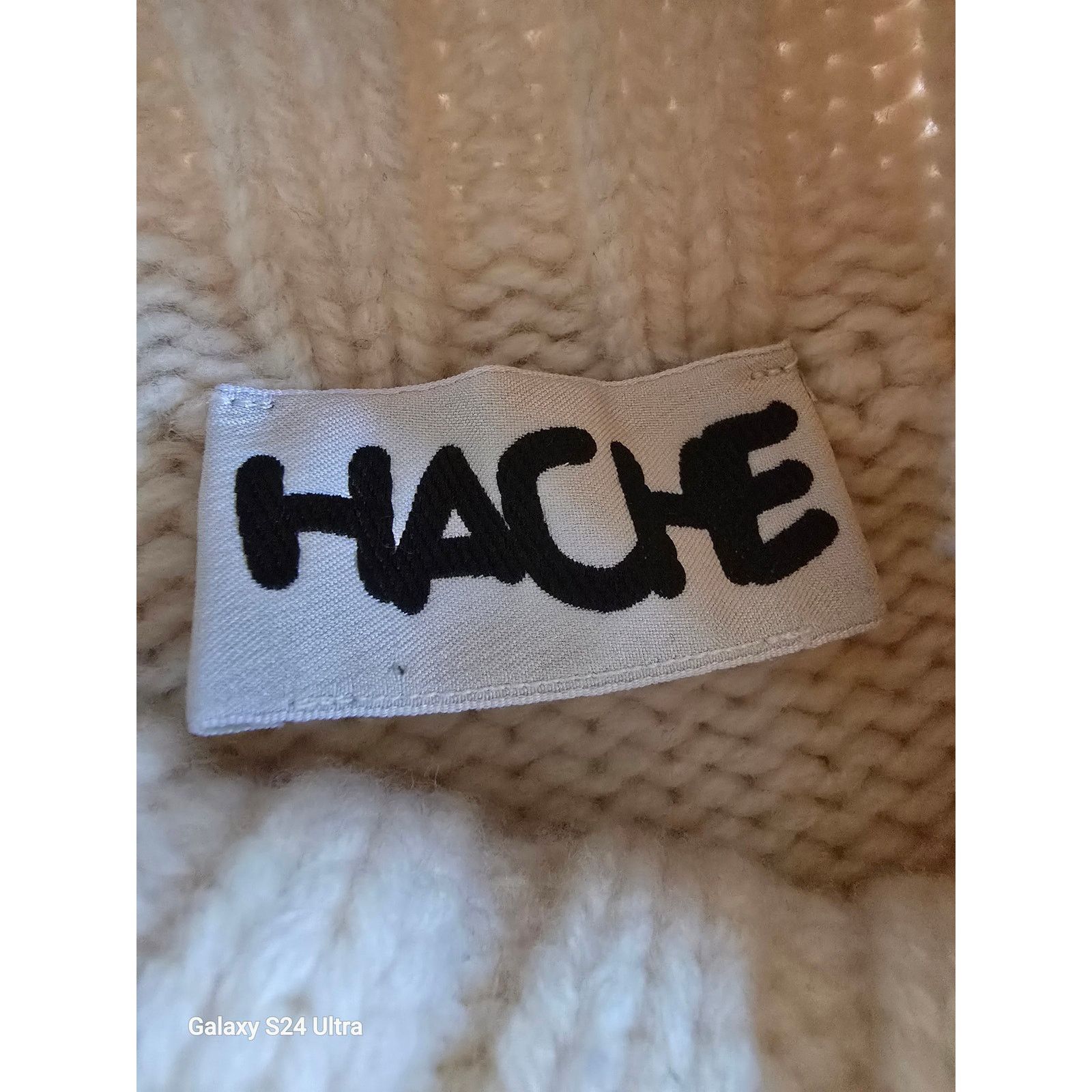 Hache Hache Beige Wool Cashmere Long Sleeve Turtleneck Sweater Size S / US 4 / IT 40 - 4 Thumbnail