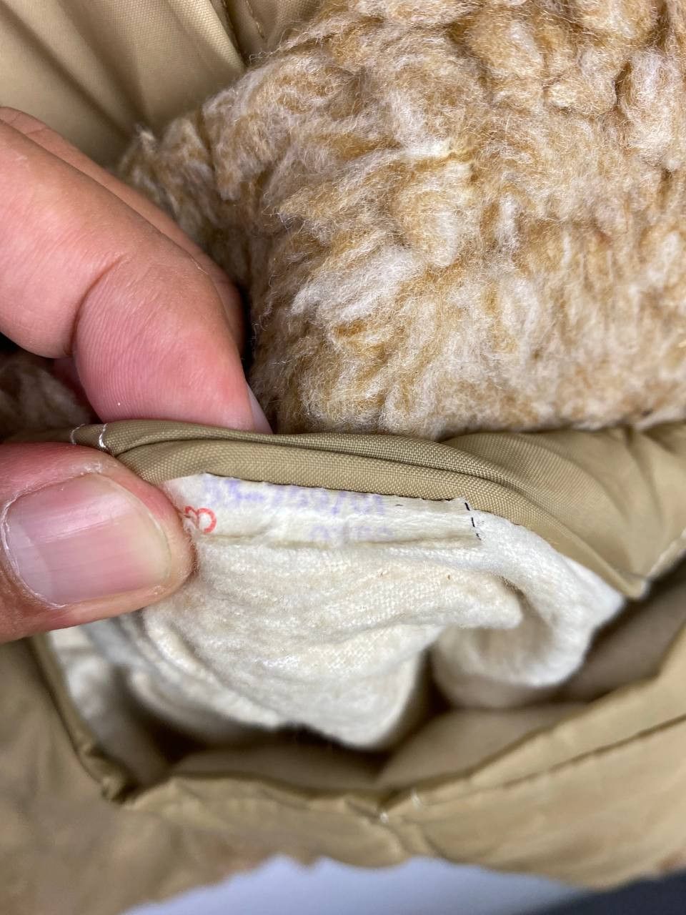 Vintage vintage 70s/80s puffer jacket sherpa lining talon zipper Size US XXL / EU 58 / 5 - 6 Thumbnail