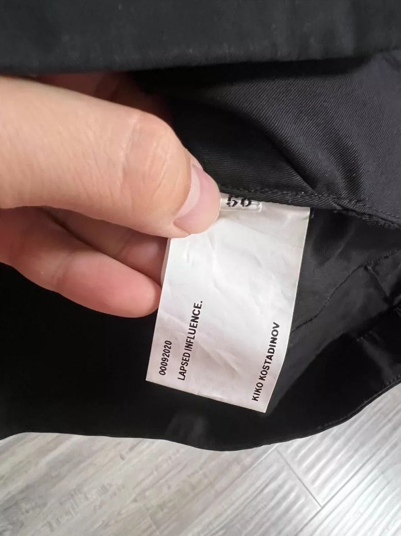 Kiko Kostadinov KIKO KOSTADINOV00092020 TRIPLE DART MOBILE ZIP JACKET 2504- Size US L / EU 52-54 / 3 - 5 Thumbnail