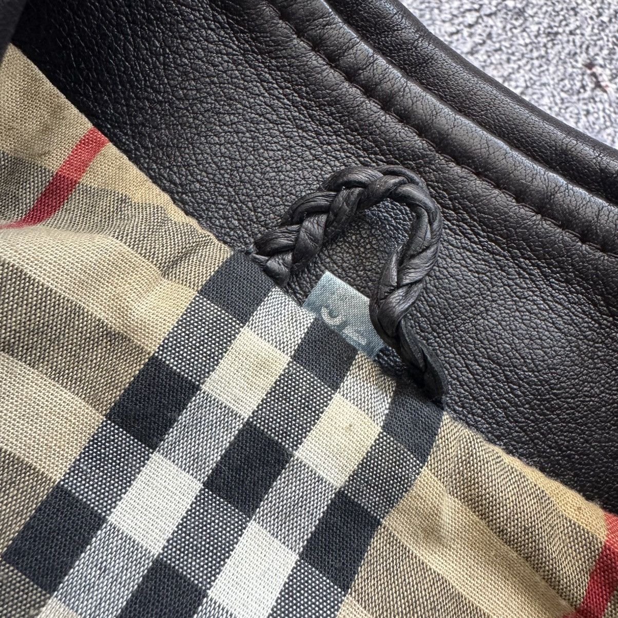 Burberry *SAMPLE* 80S BURBERRY LEATHER COAT VINTAGE Size US L / EU 52-54 / 3 - 8 Thumbnail