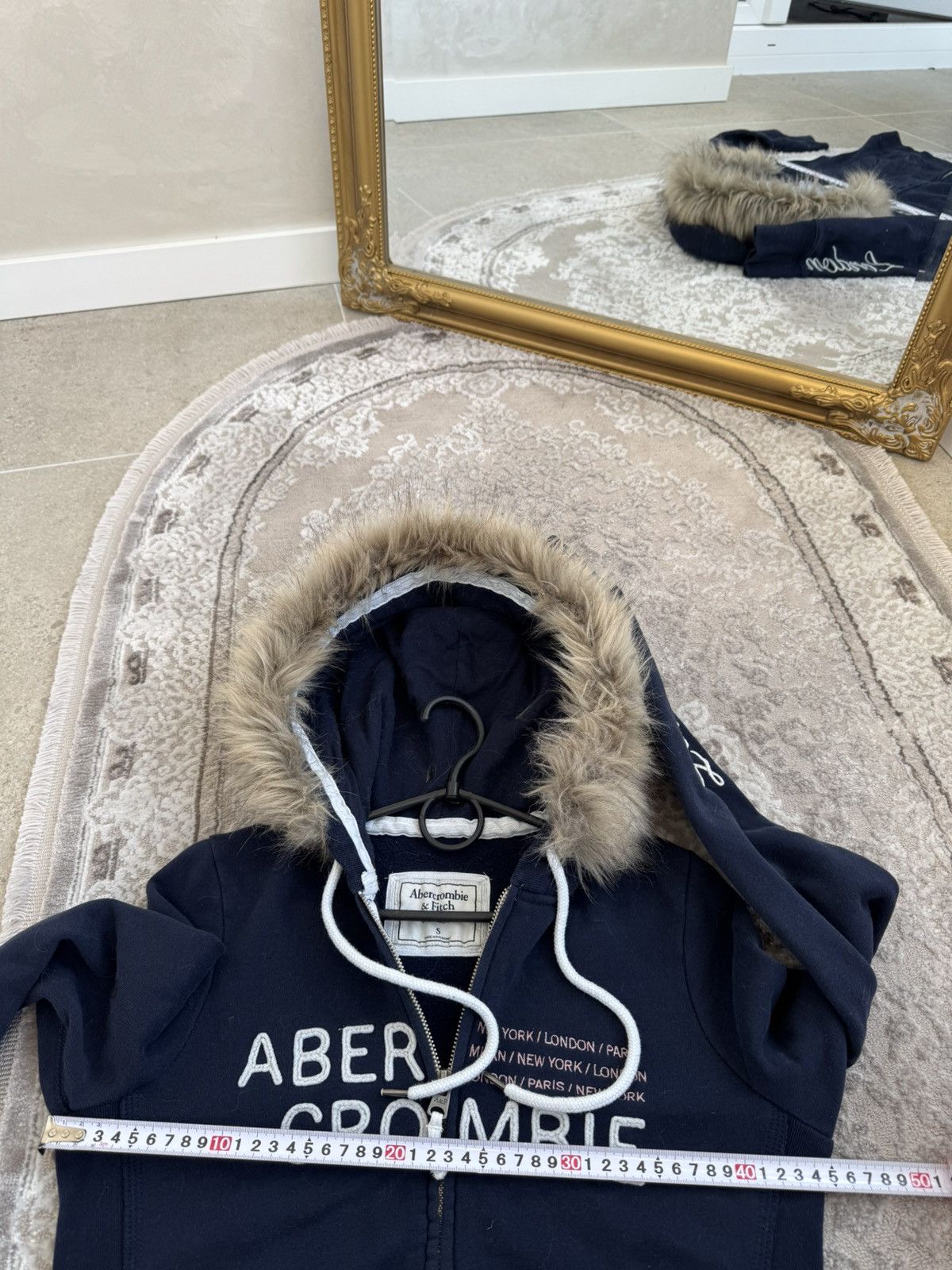 Abercrombie & Fitch Vtg Y2K If6was9 LGB Goa Vibe Abercrombie Fitch fur zip Hood Size S / US 4 / IT 40 - 7 Thumbnail