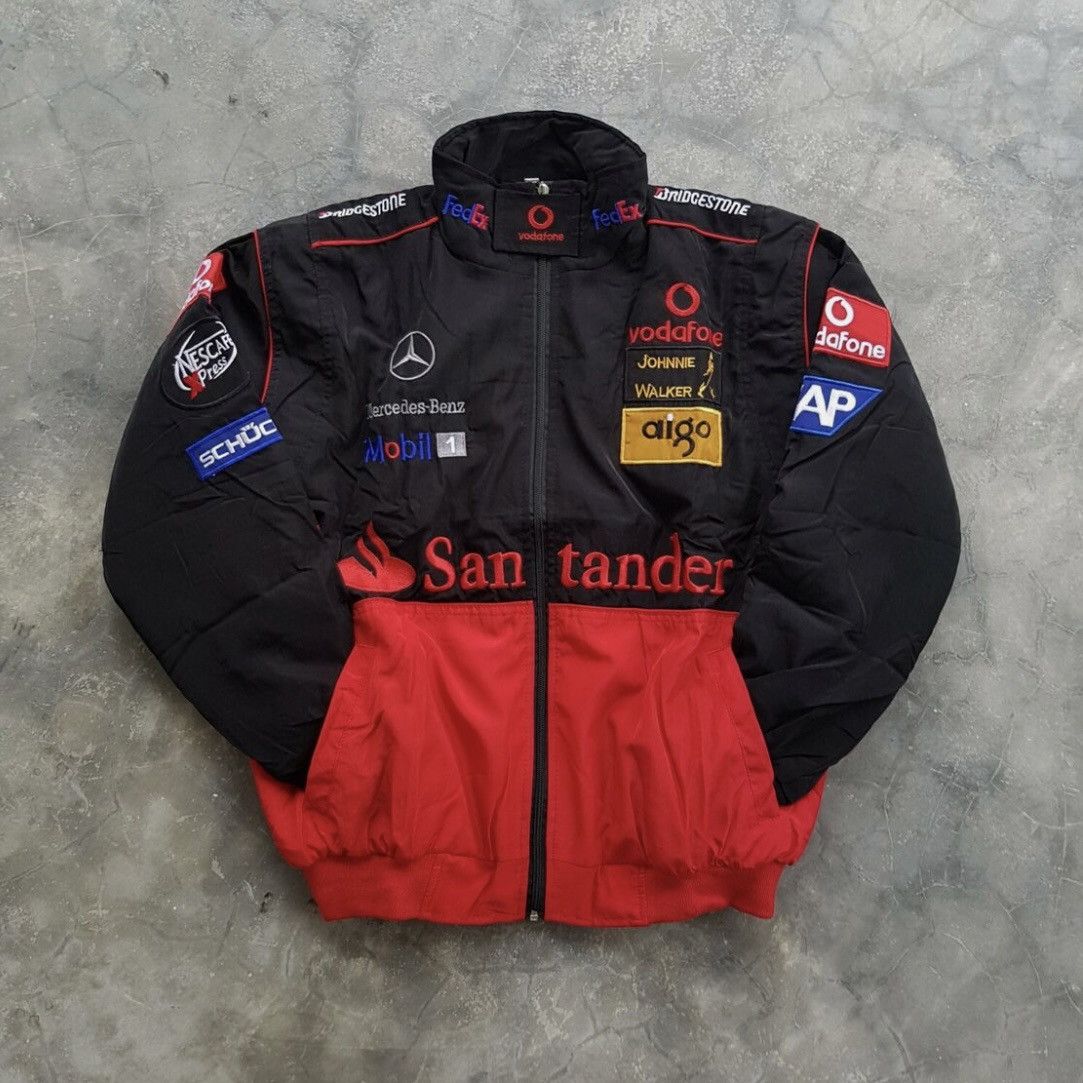 Mercedes-Benz Santander McLaren brand new embroidered racing f1 jacket Size US XXL / EU 58 / 5 - 3 Thumbnail