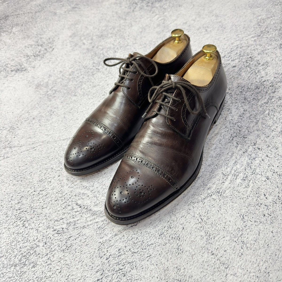 Antonio Maurizi × Handmade Antonio Maurizi Mens Derby Brogues Blake Rapid US9 UK8 EU42 Size US 9 / EU 42 - 2 Thumbnail