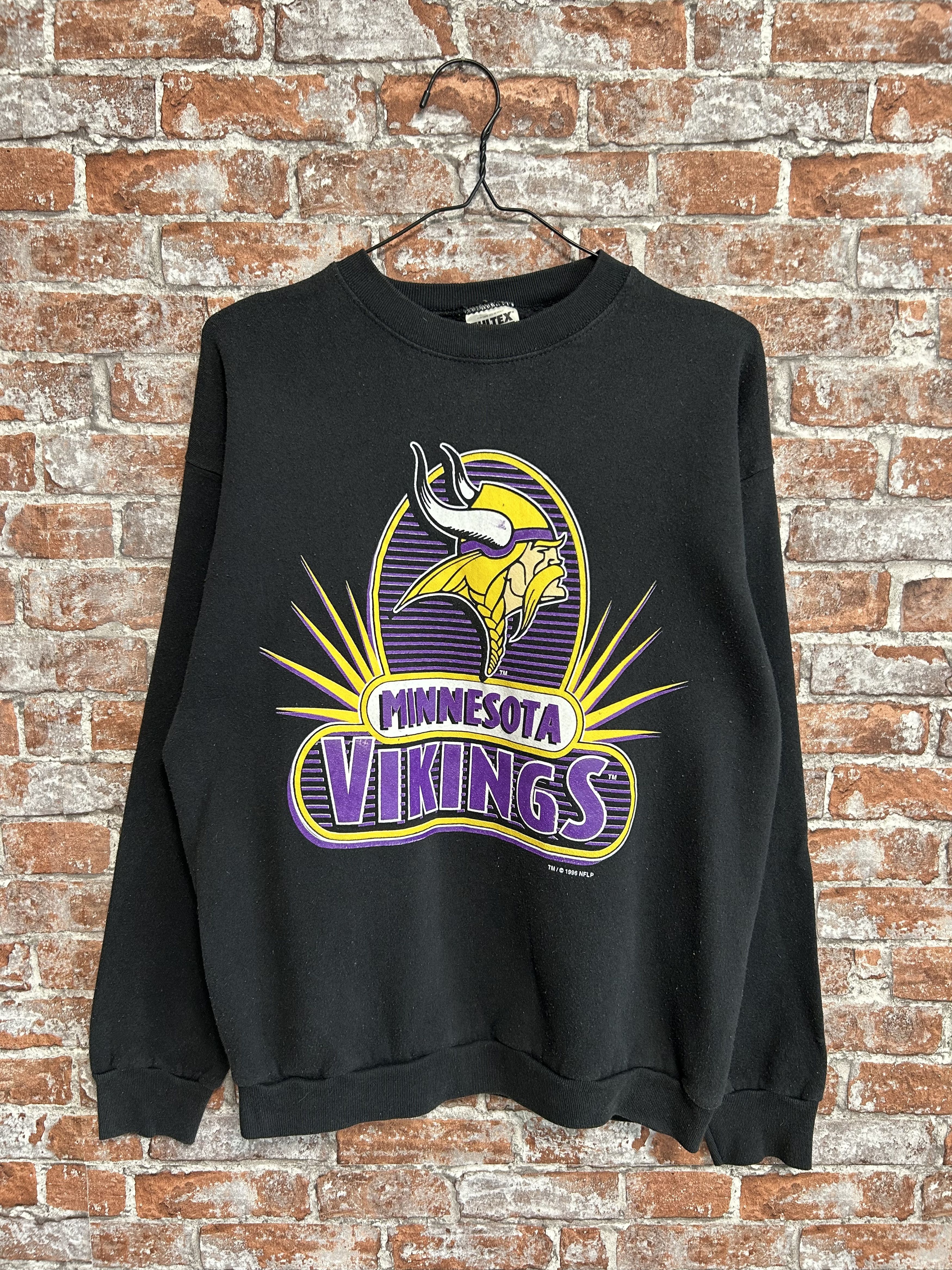 NFL Vintage 1996 Minnesota Vikings NFL Football Sweatshirt Size US L / EU 52-54 / 3 - 1 Thumbnail