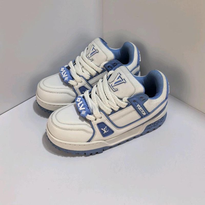 Louis Vuitton Louis Vuitton Trainer Maxi Low-Top Sneakers 0079 Size US 6 / IT 36 - 1 Thumbnail