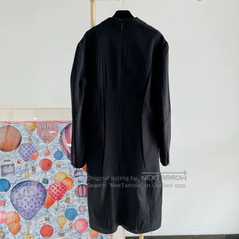 Balenciaga Balenciaga Black Suit Blazer Dress Size XXS / US 00 / IT 34 - 2 Thumbnail